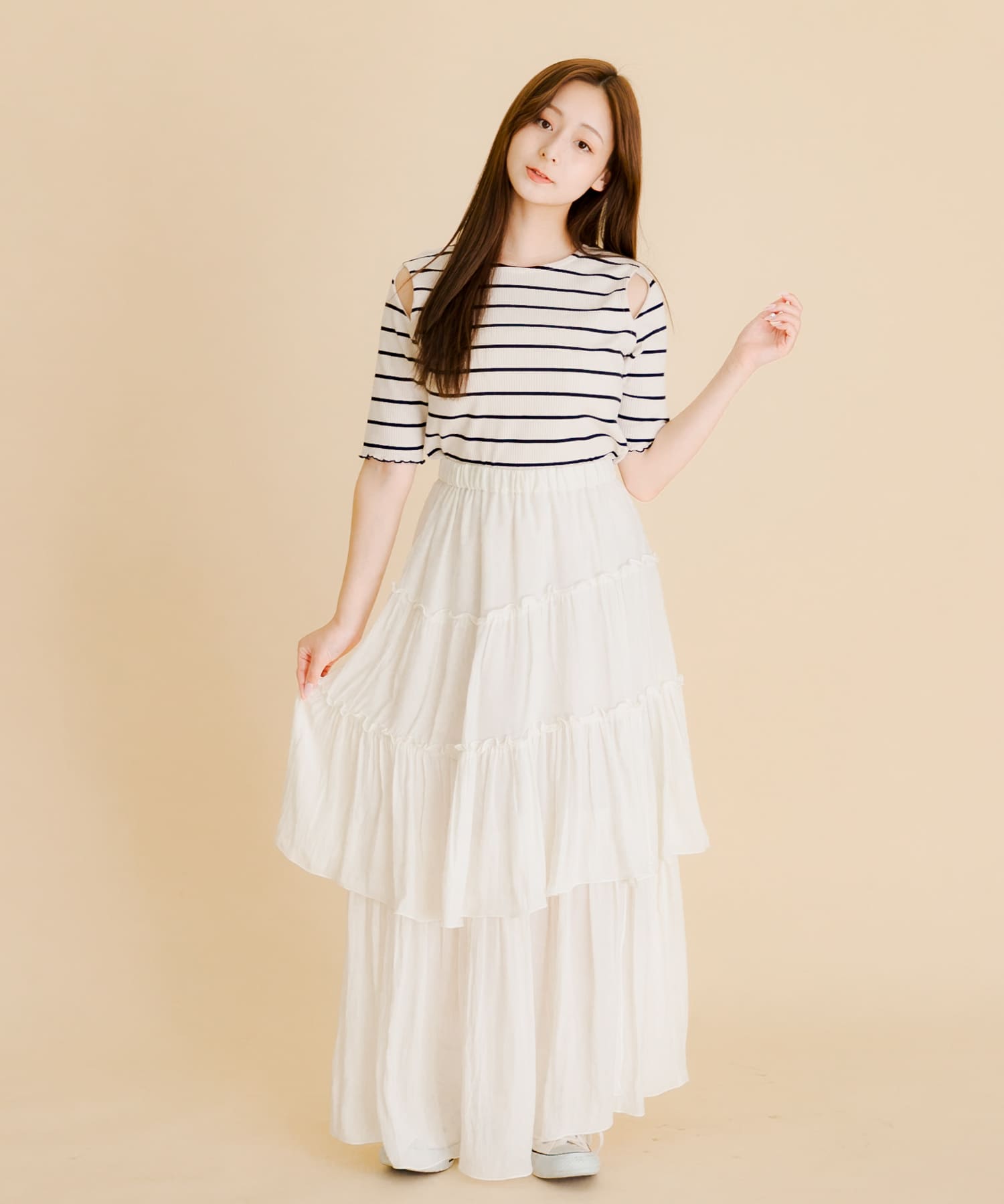 身長：154cm サイズ：M