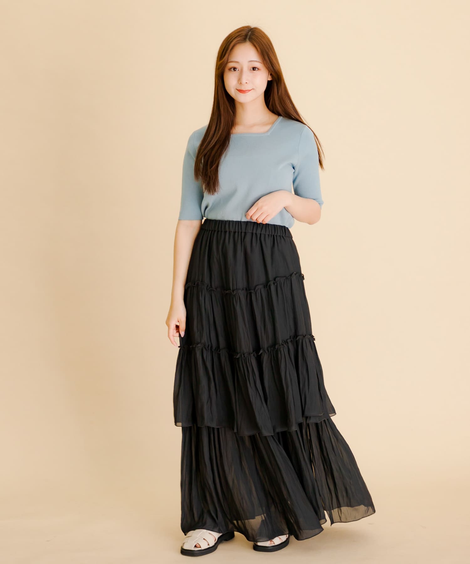 身長：154cm サイズ：M