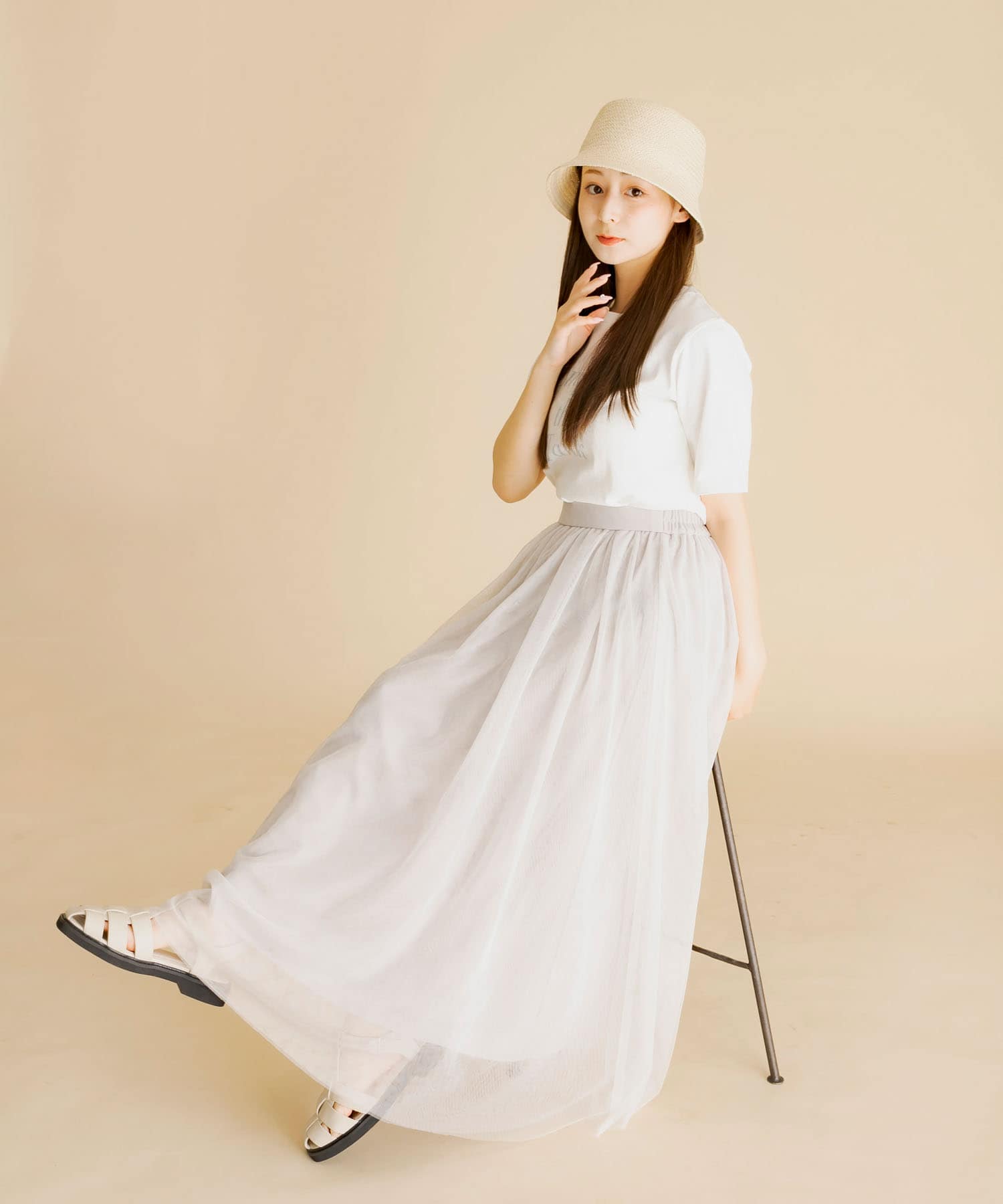 身長：154cm サイズ：M