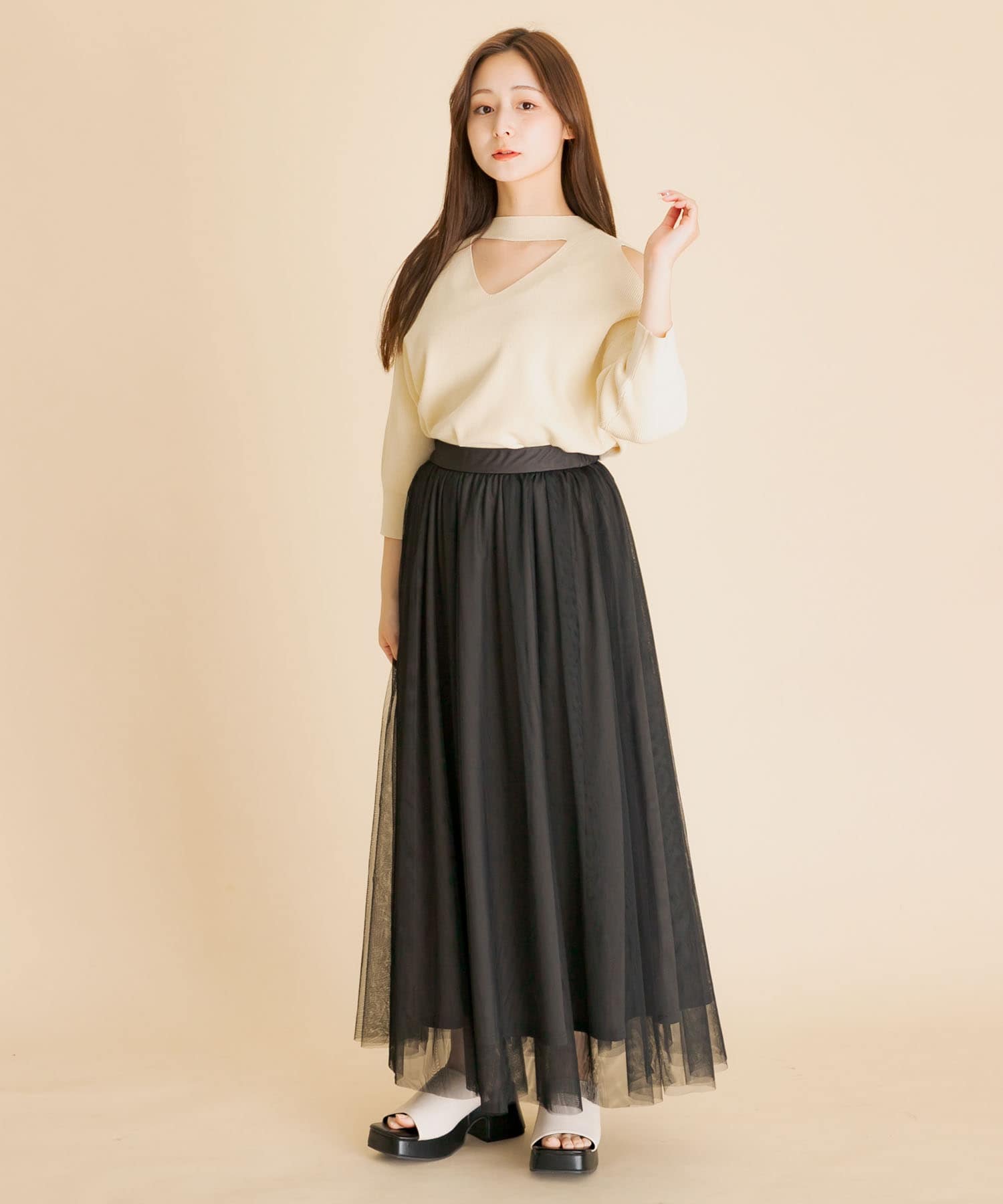 身長：154cm サイズ：M