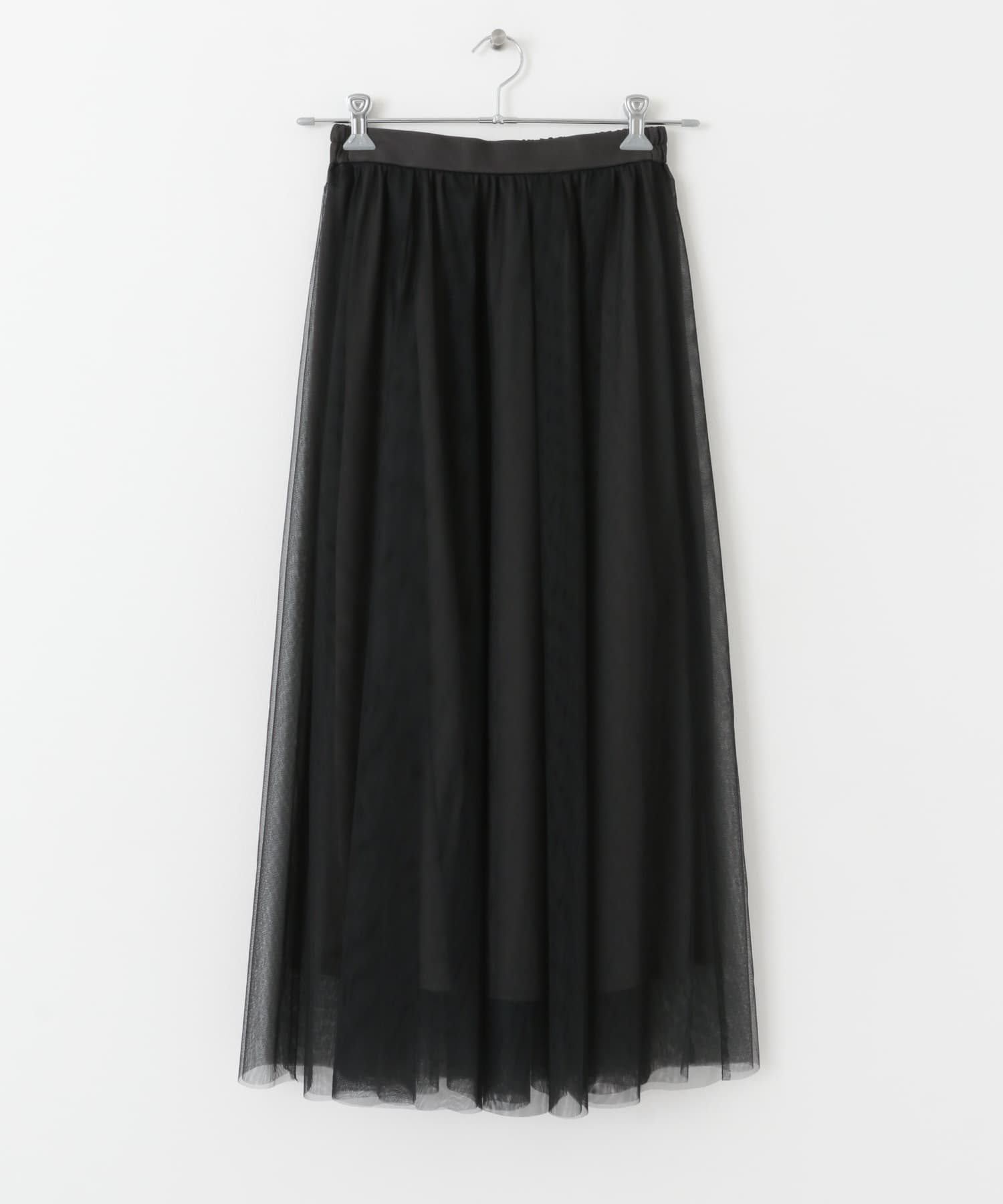 ソフトチュールイージースカート BLACK S