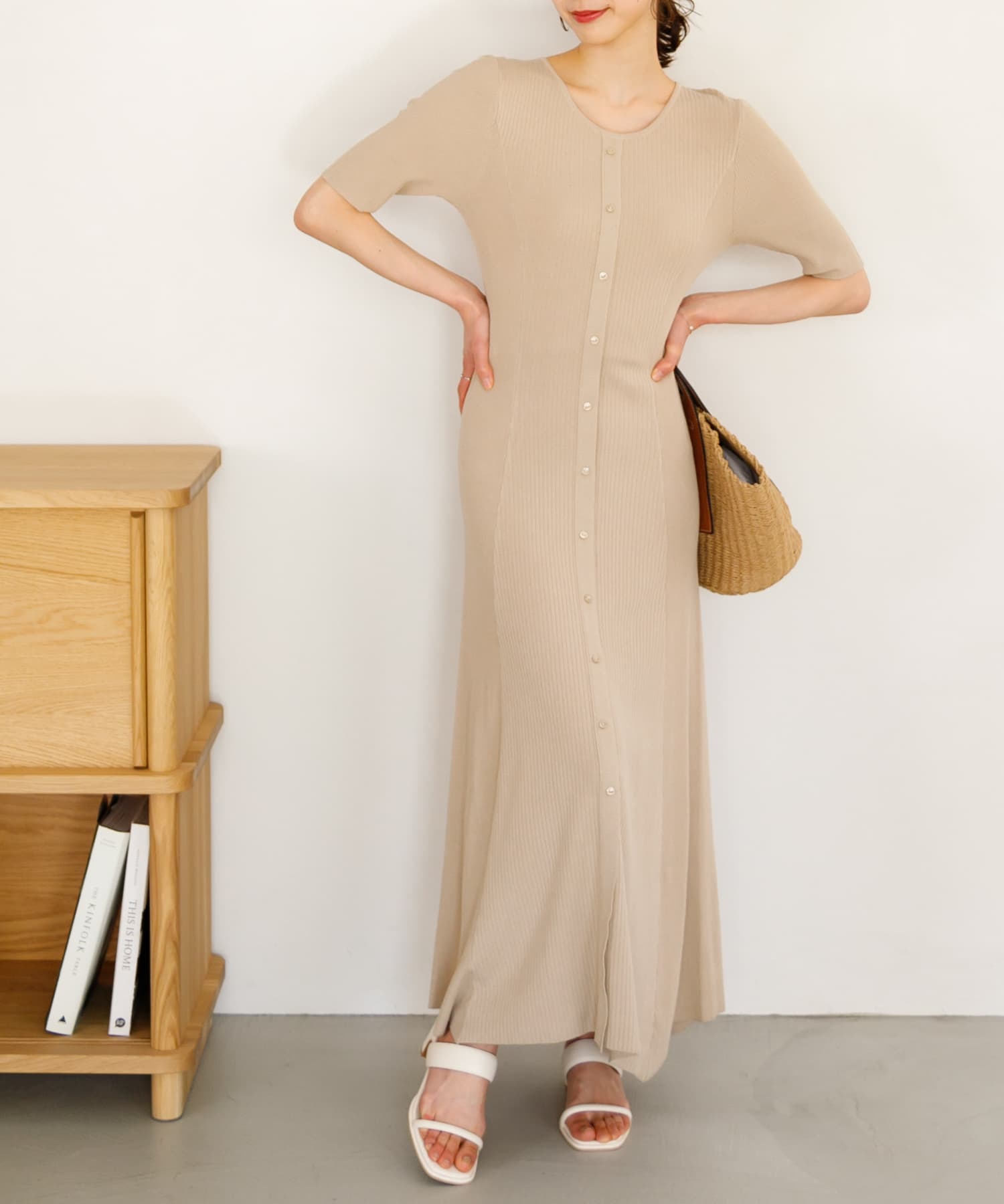 身長：165cm サイズ：one