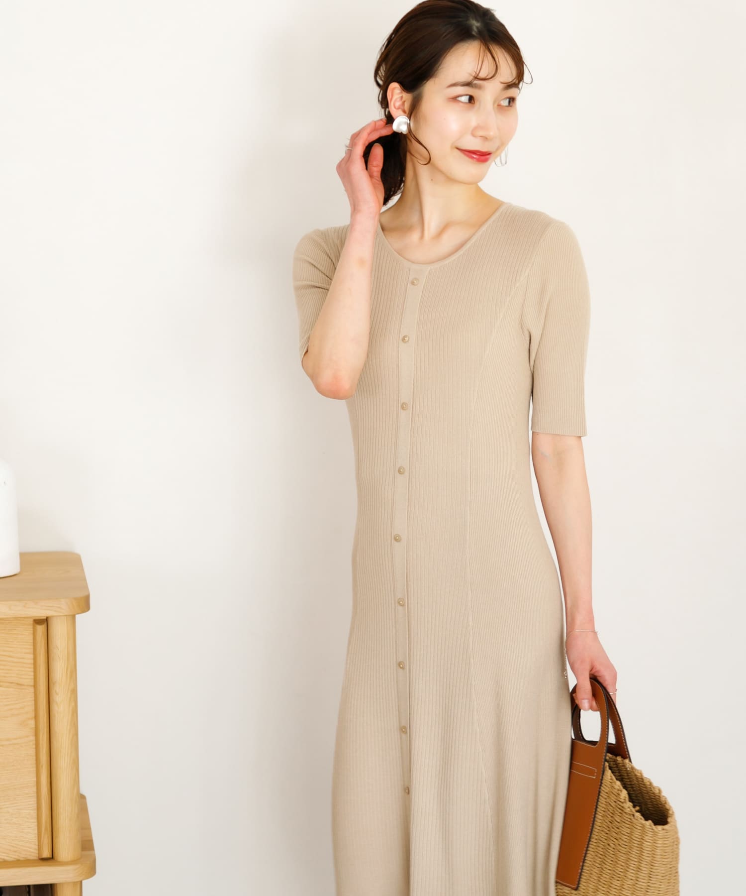 身長：165cm サイズ：one