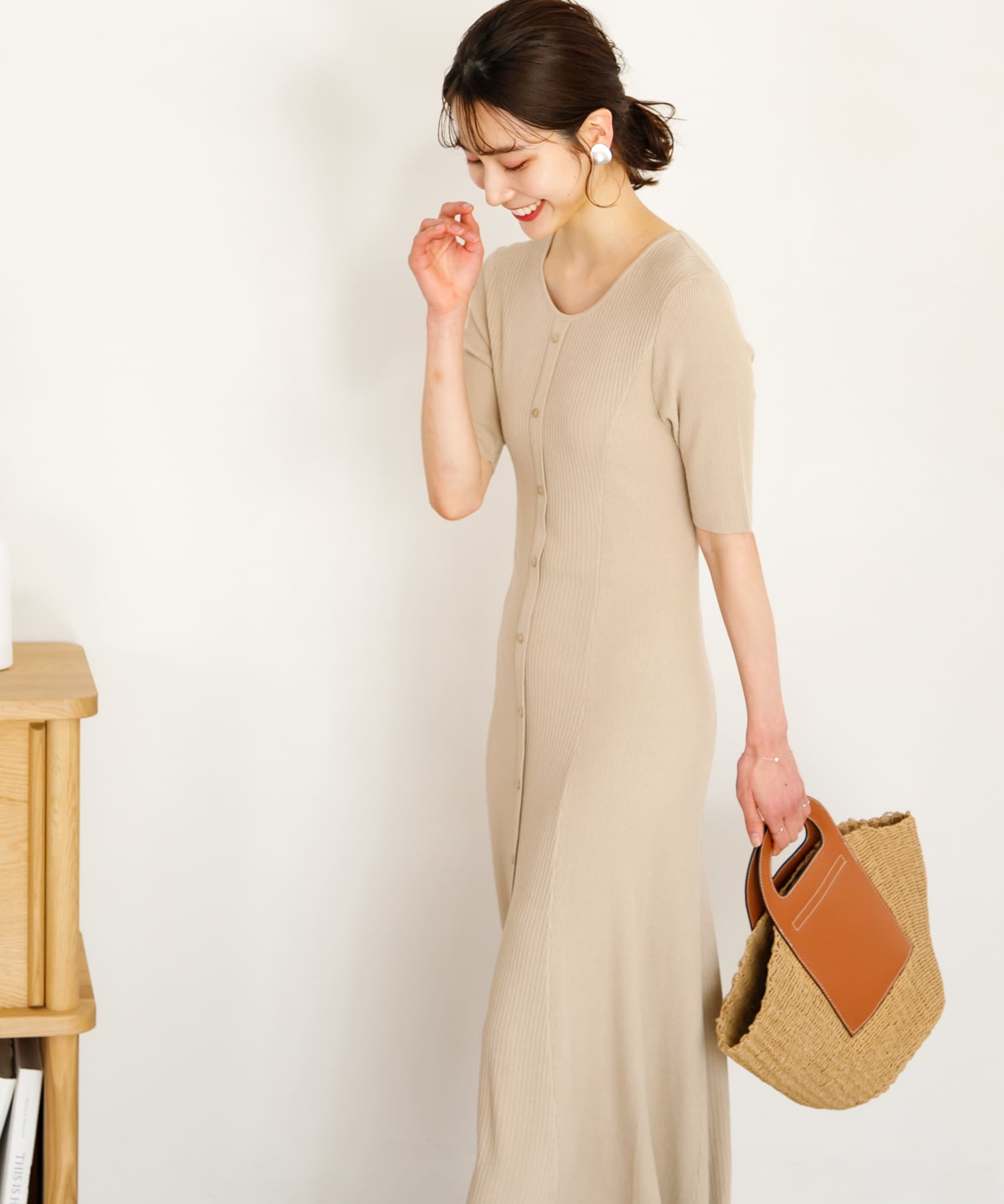 身長：165cm サイズ：one