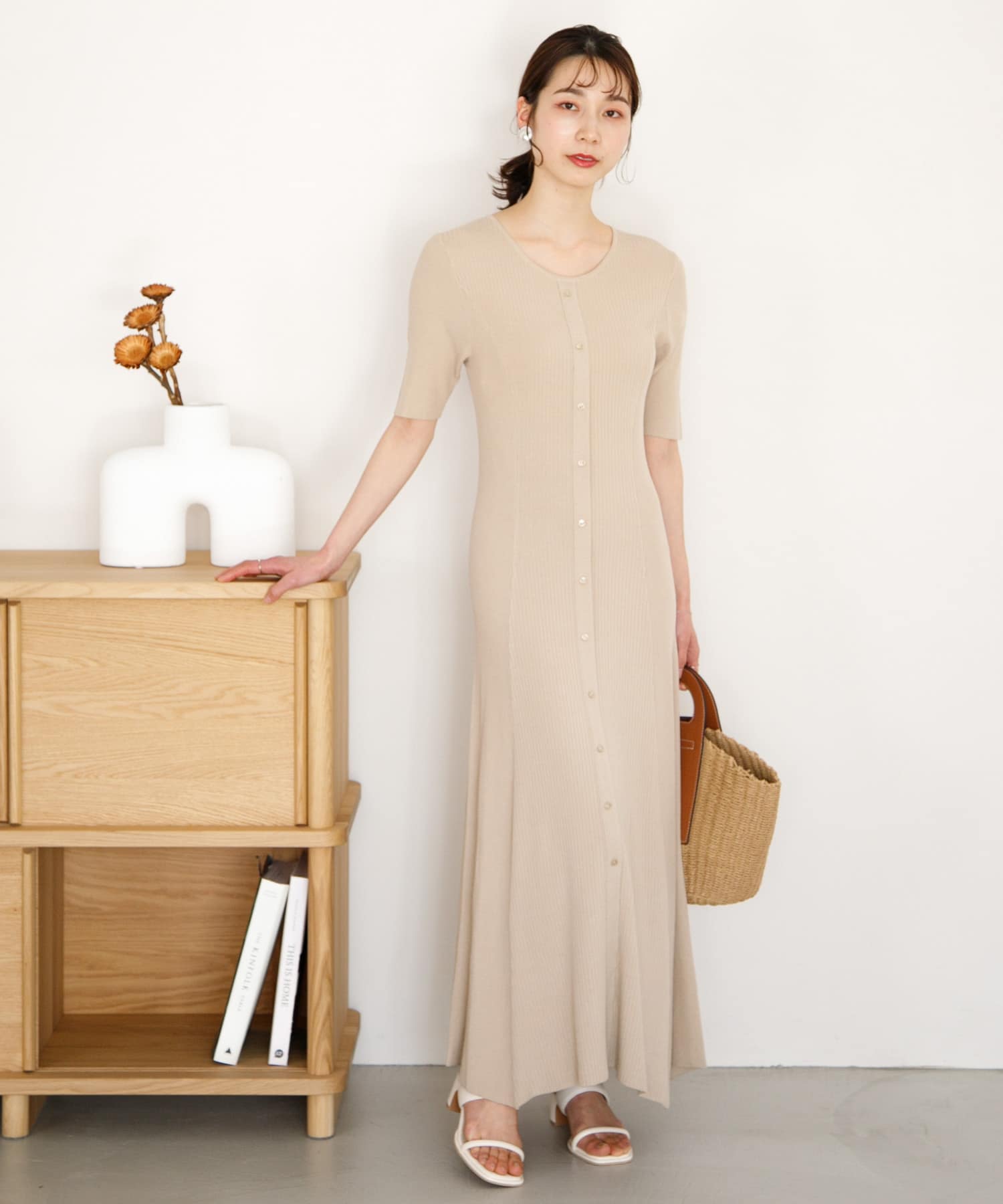 身長：165cm サイズ：one