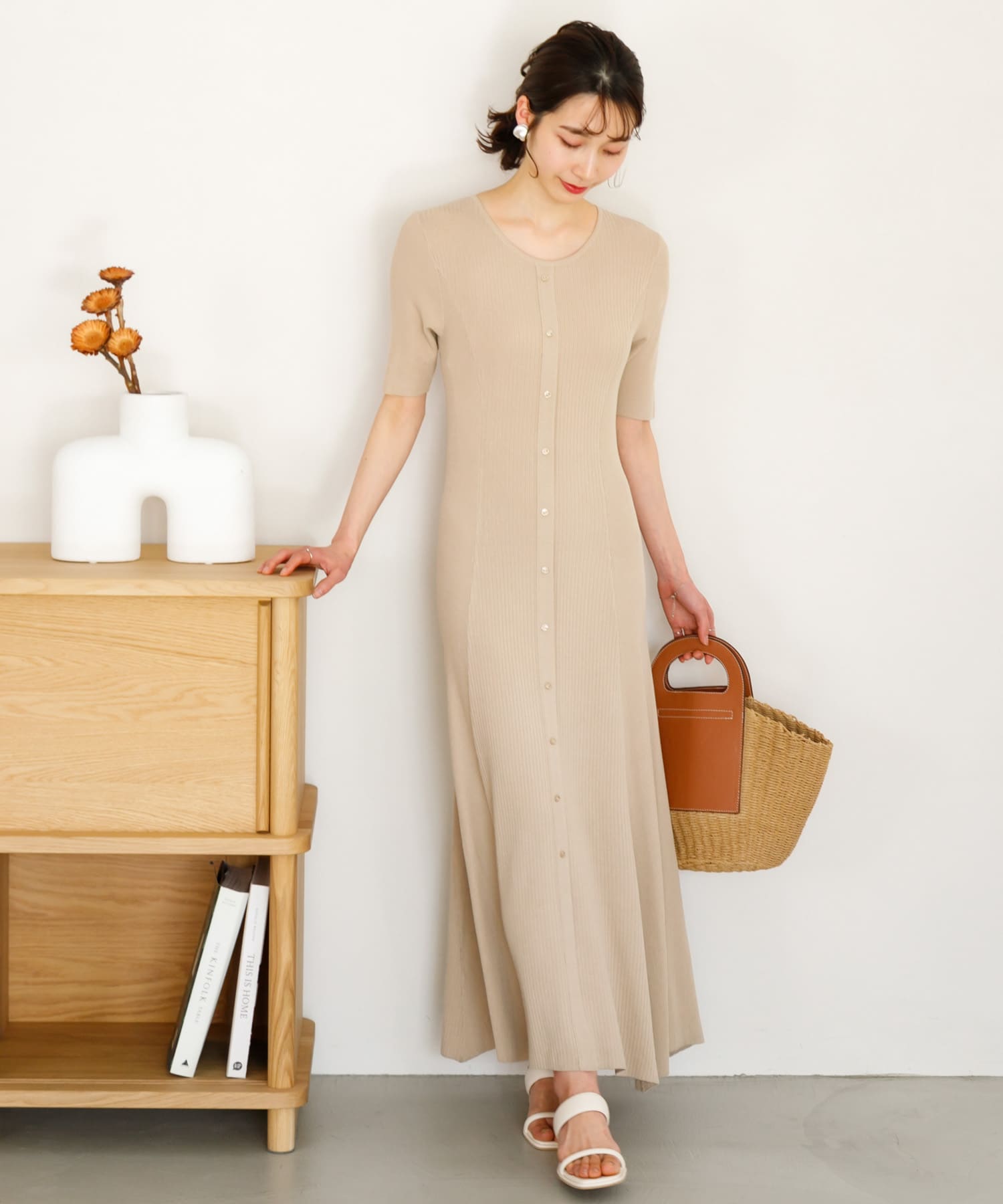 身長：165cm サイズ：one