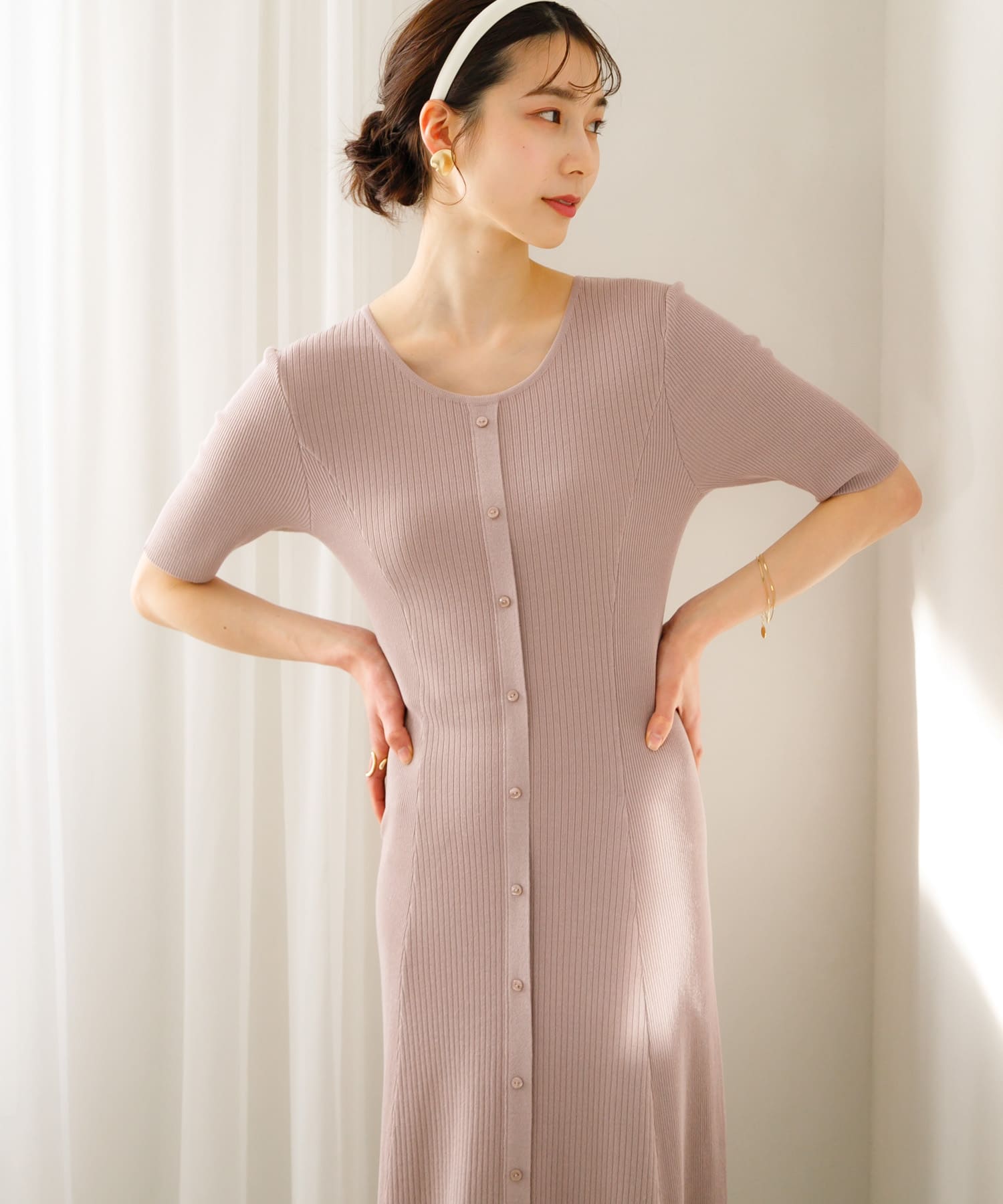 身長：165cm サイズ：one