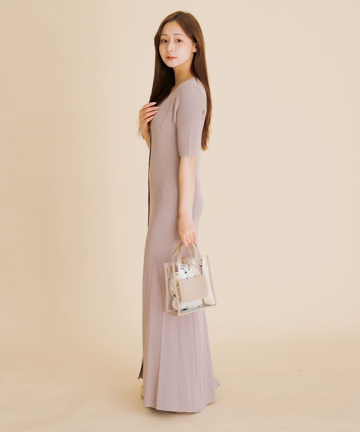 身長：154cm サイズ：one