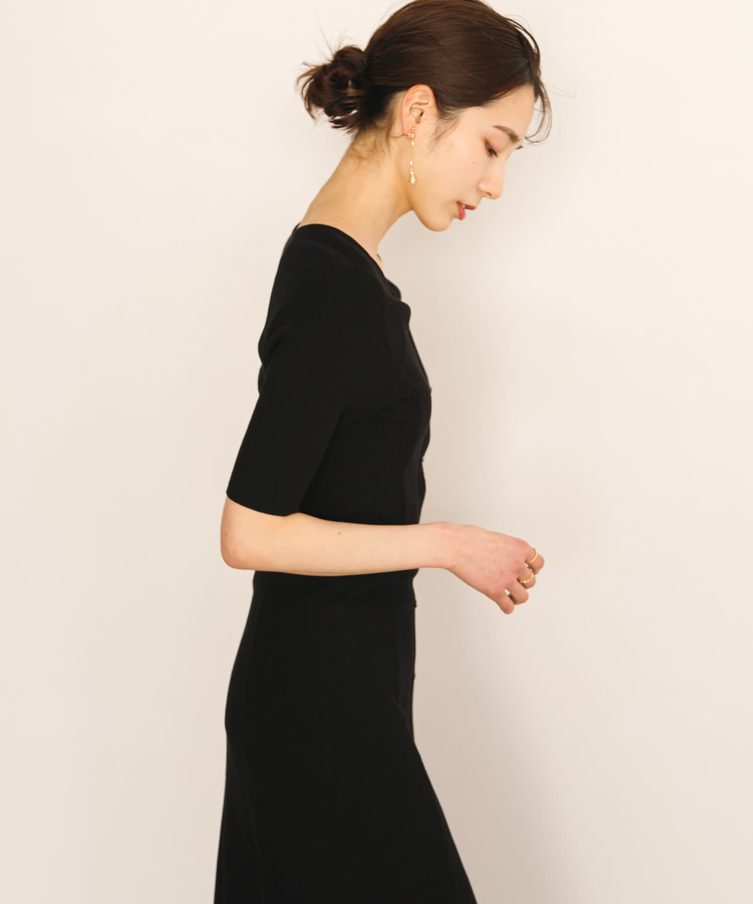 身長：165cm サイズ：one