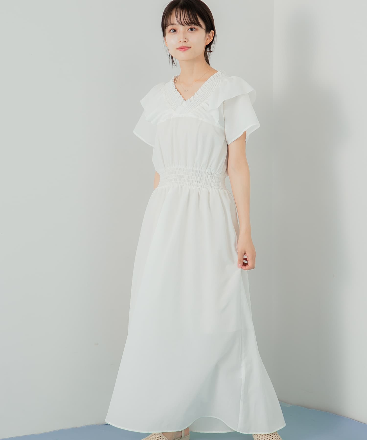 身長：155cm サイズ：one