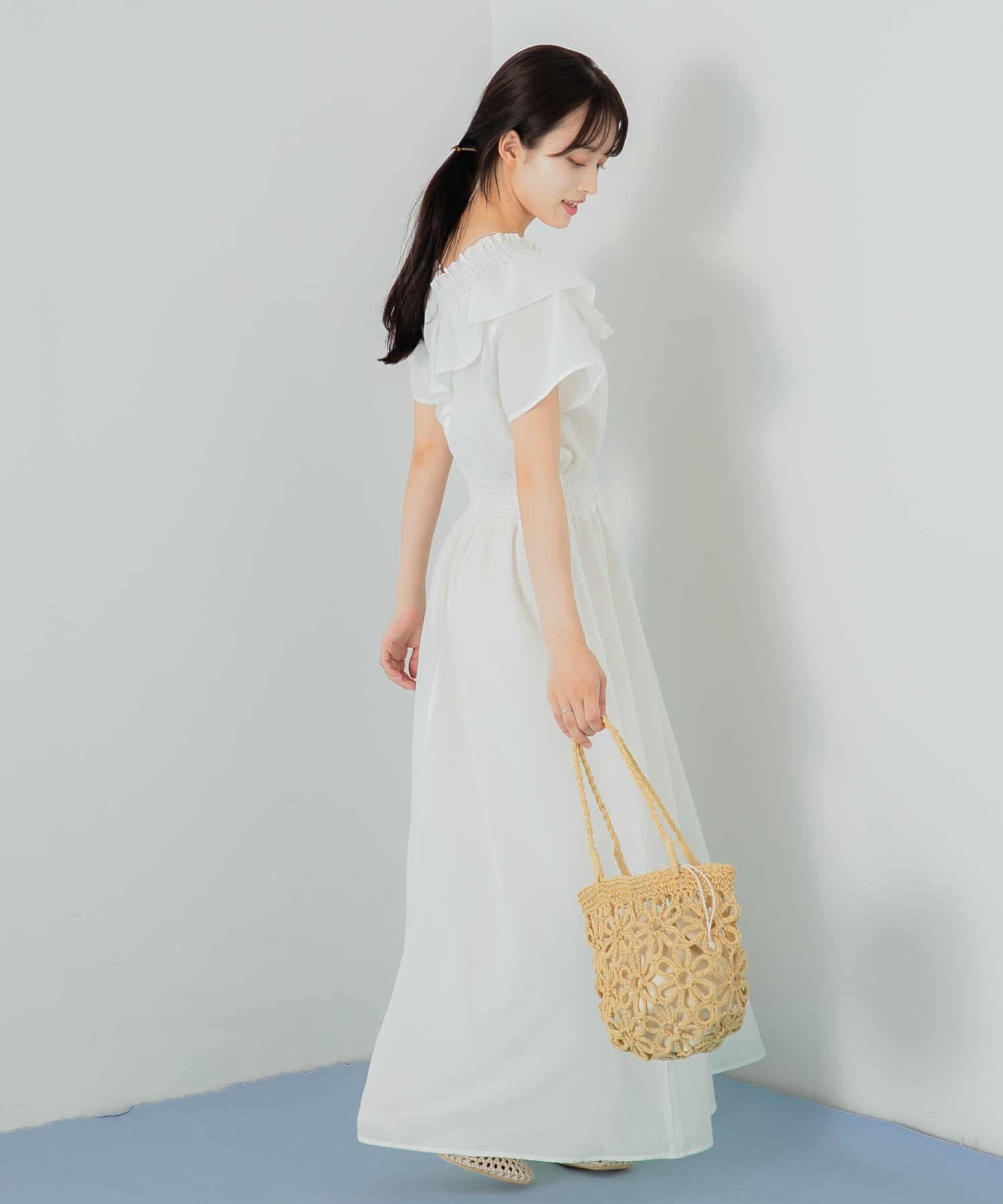 身長：155cm サイズ：one