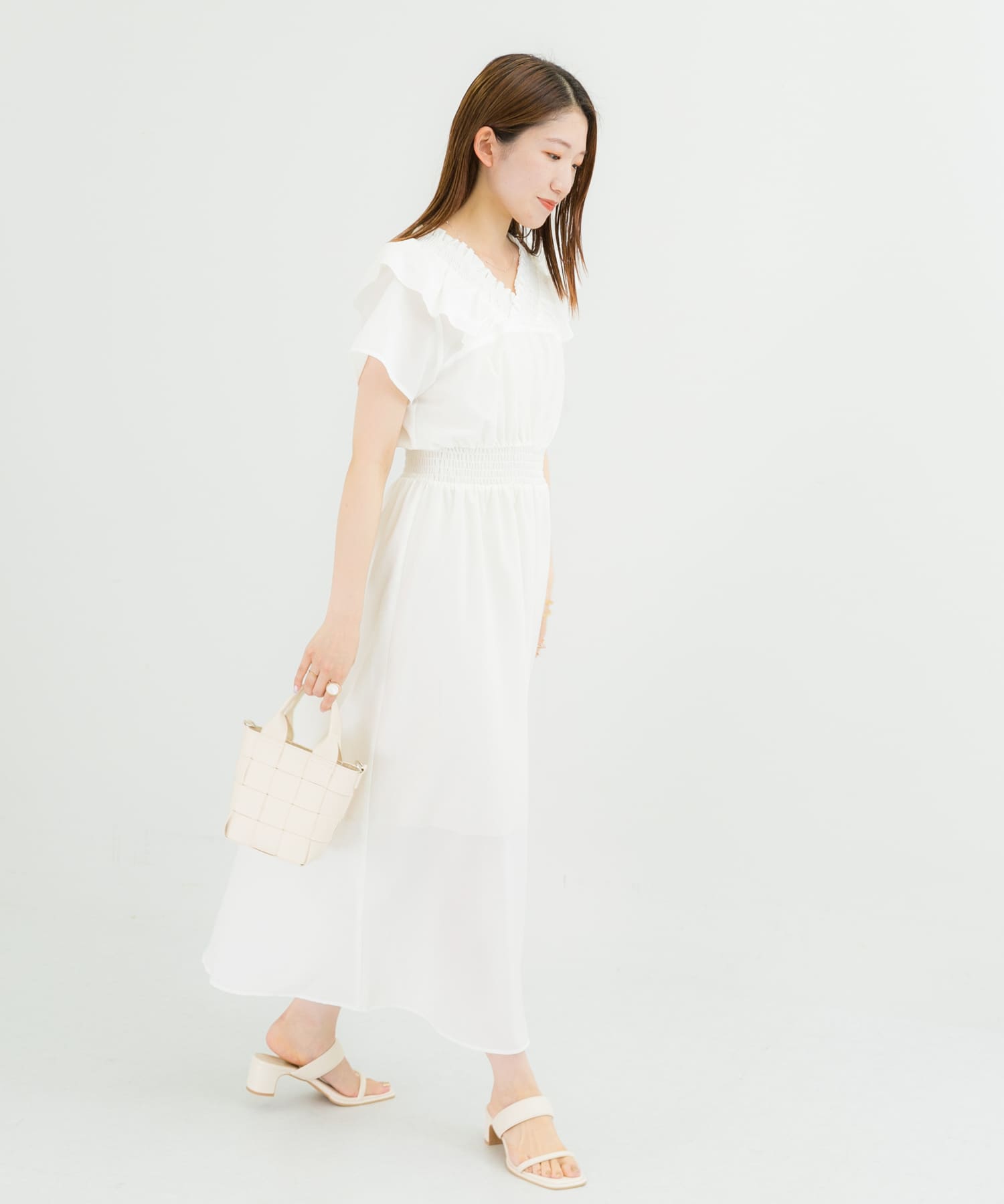 身長：166cm サイズ：one