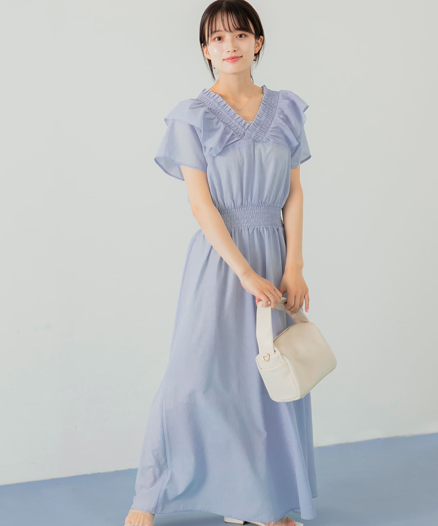 身長：155cm サイズ：one