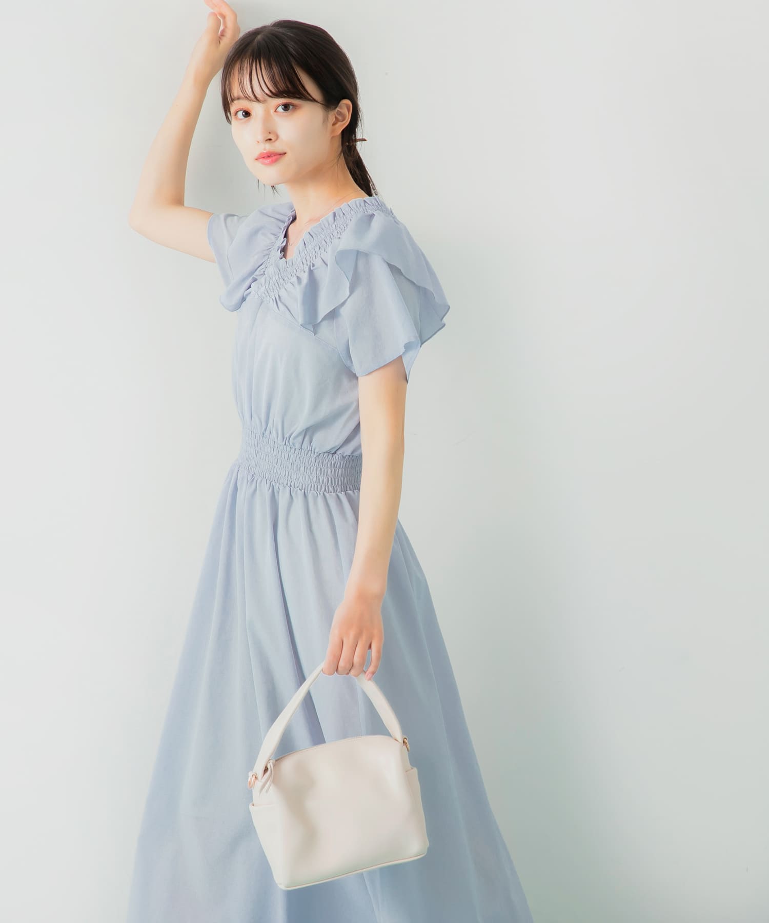 身長：155cm サイズ：one