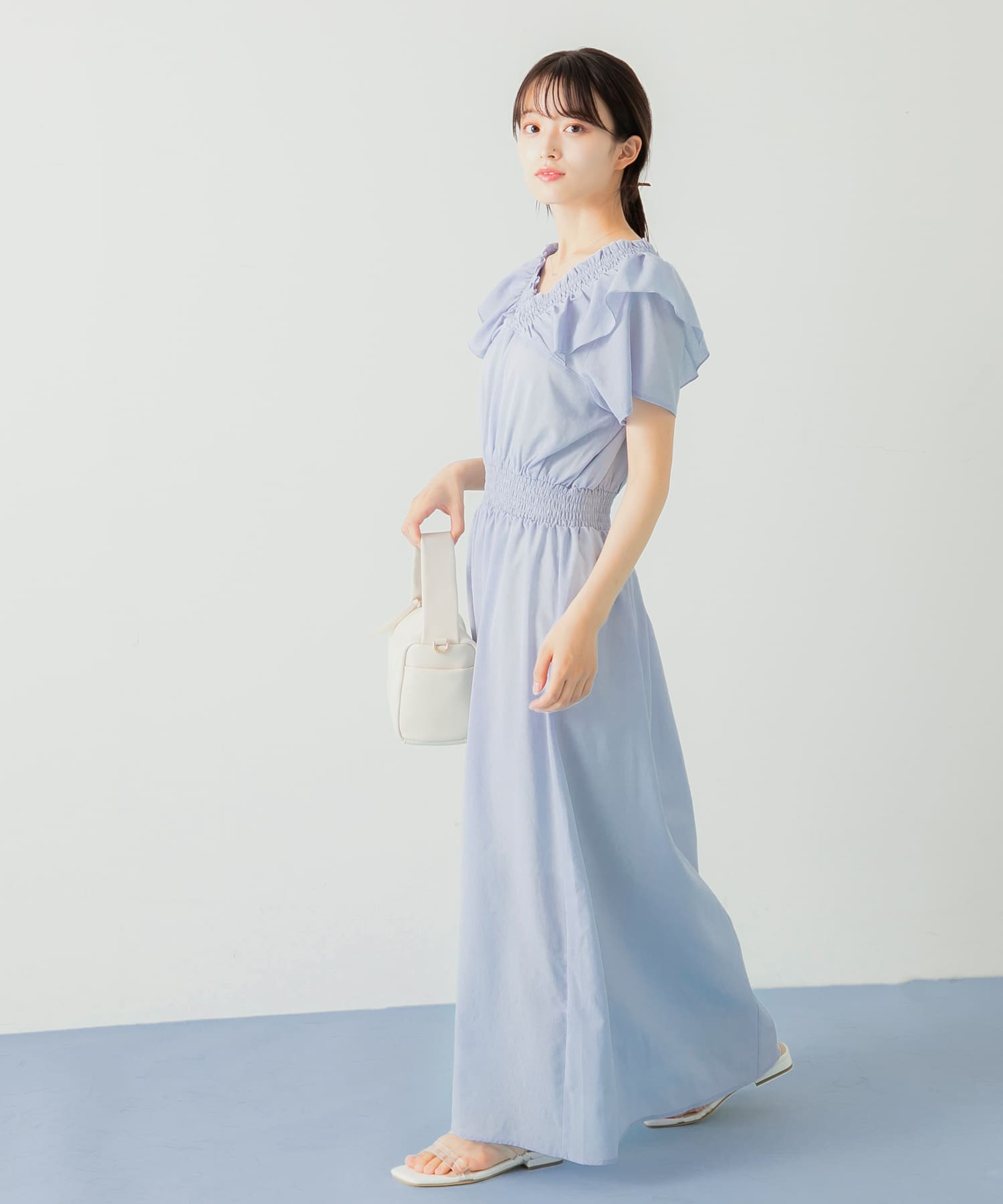 身長：155cm サイズ：one