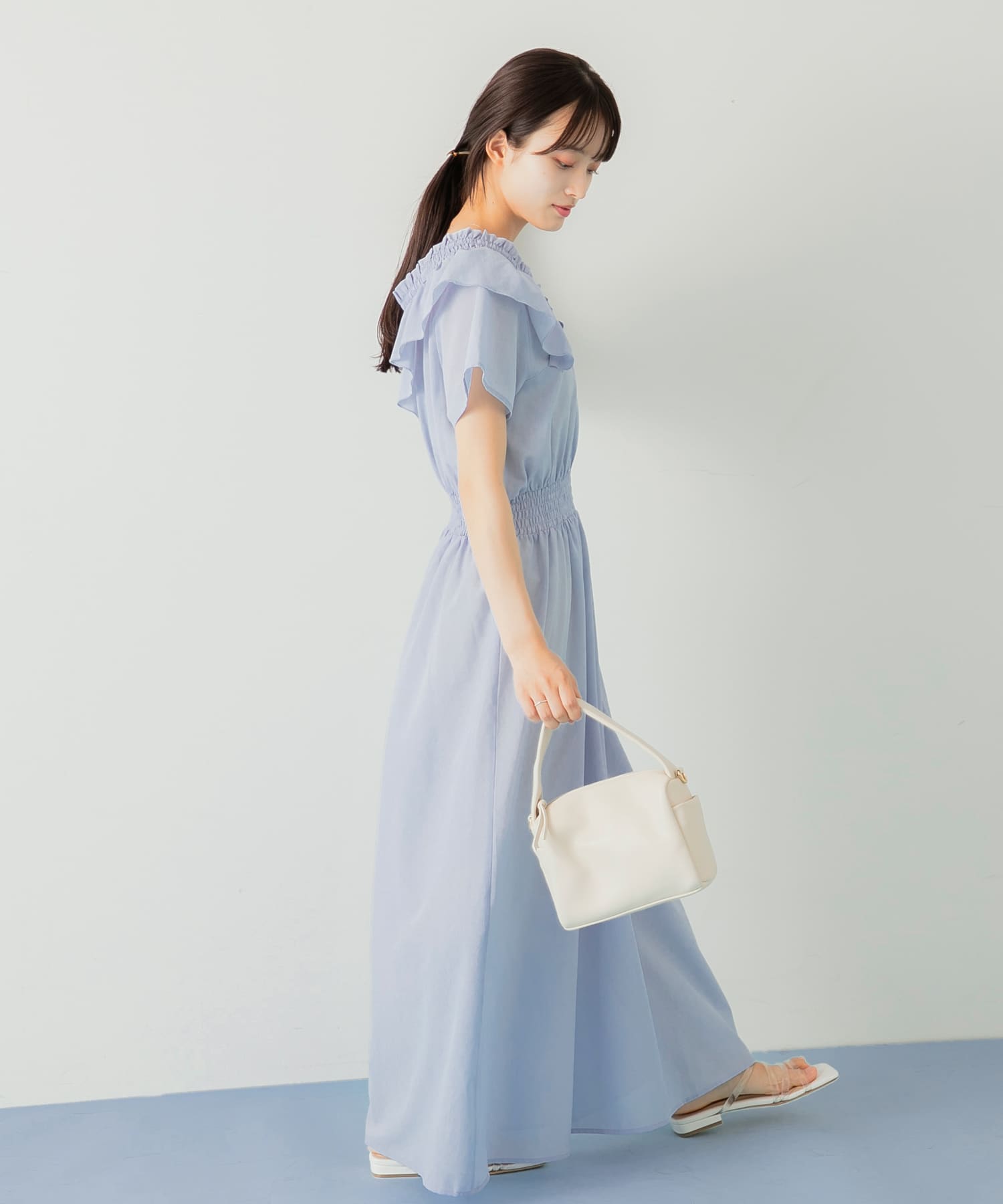 身長：155cm サイズ：one