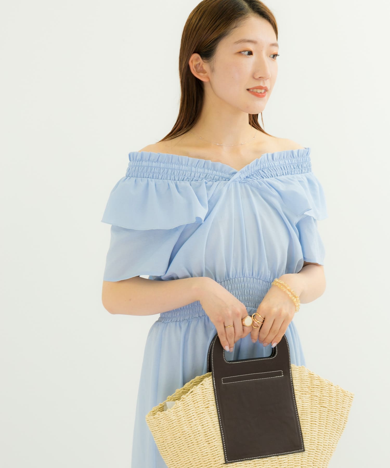 身長：166cm サイズ：one