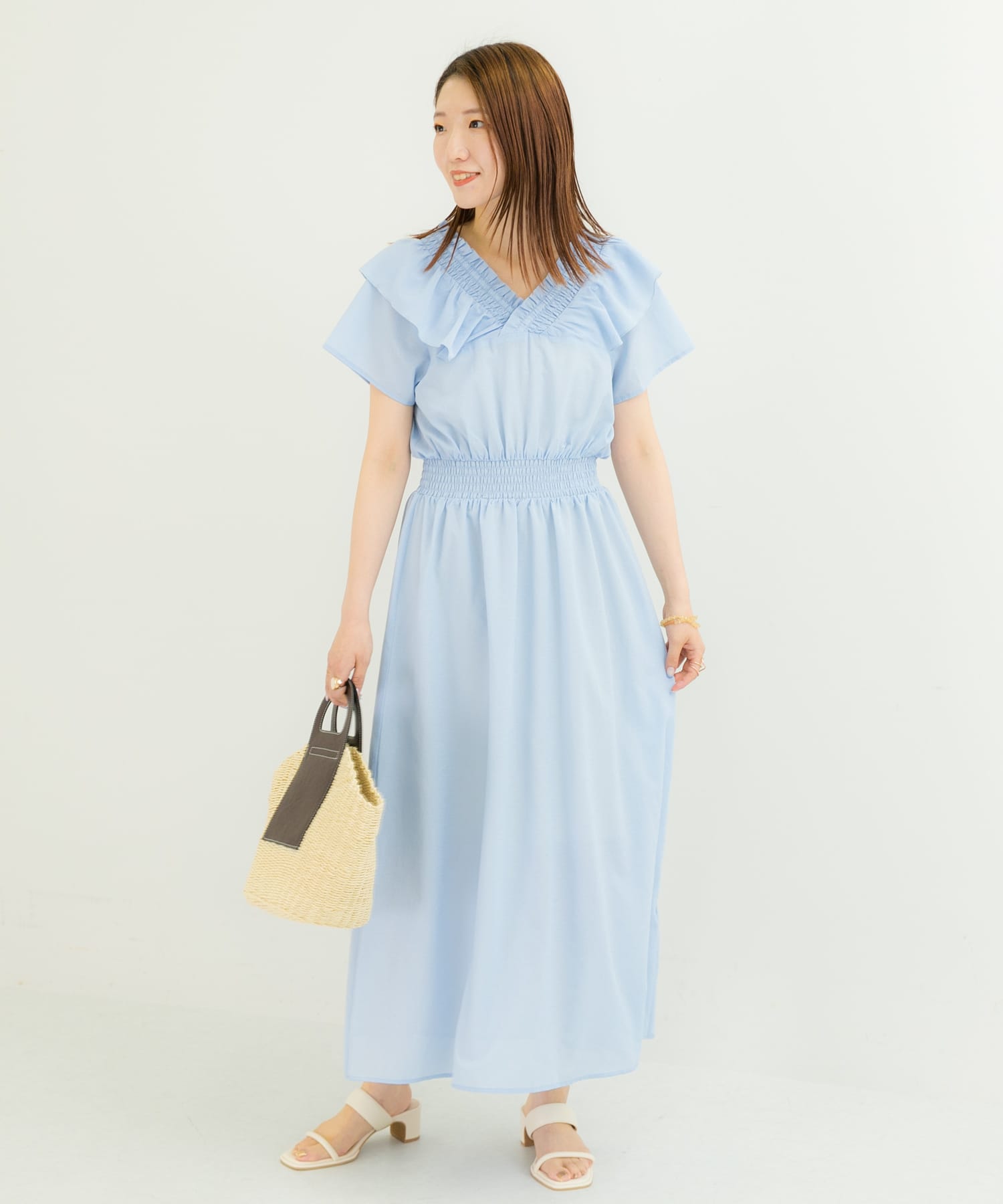 身長：166cm サイズ：one