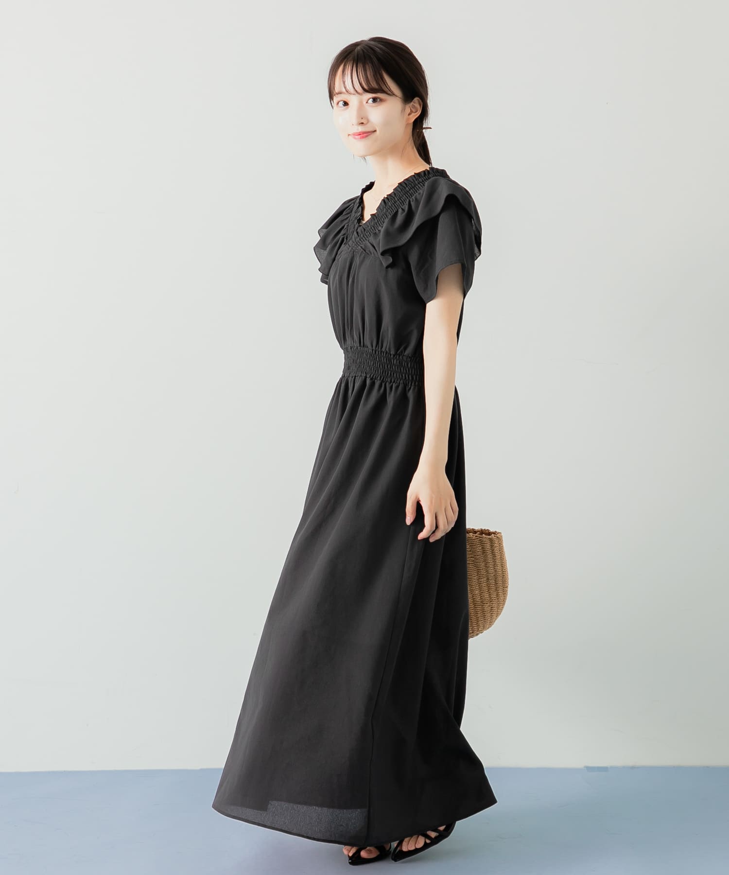 身長：155cm サイズ：one