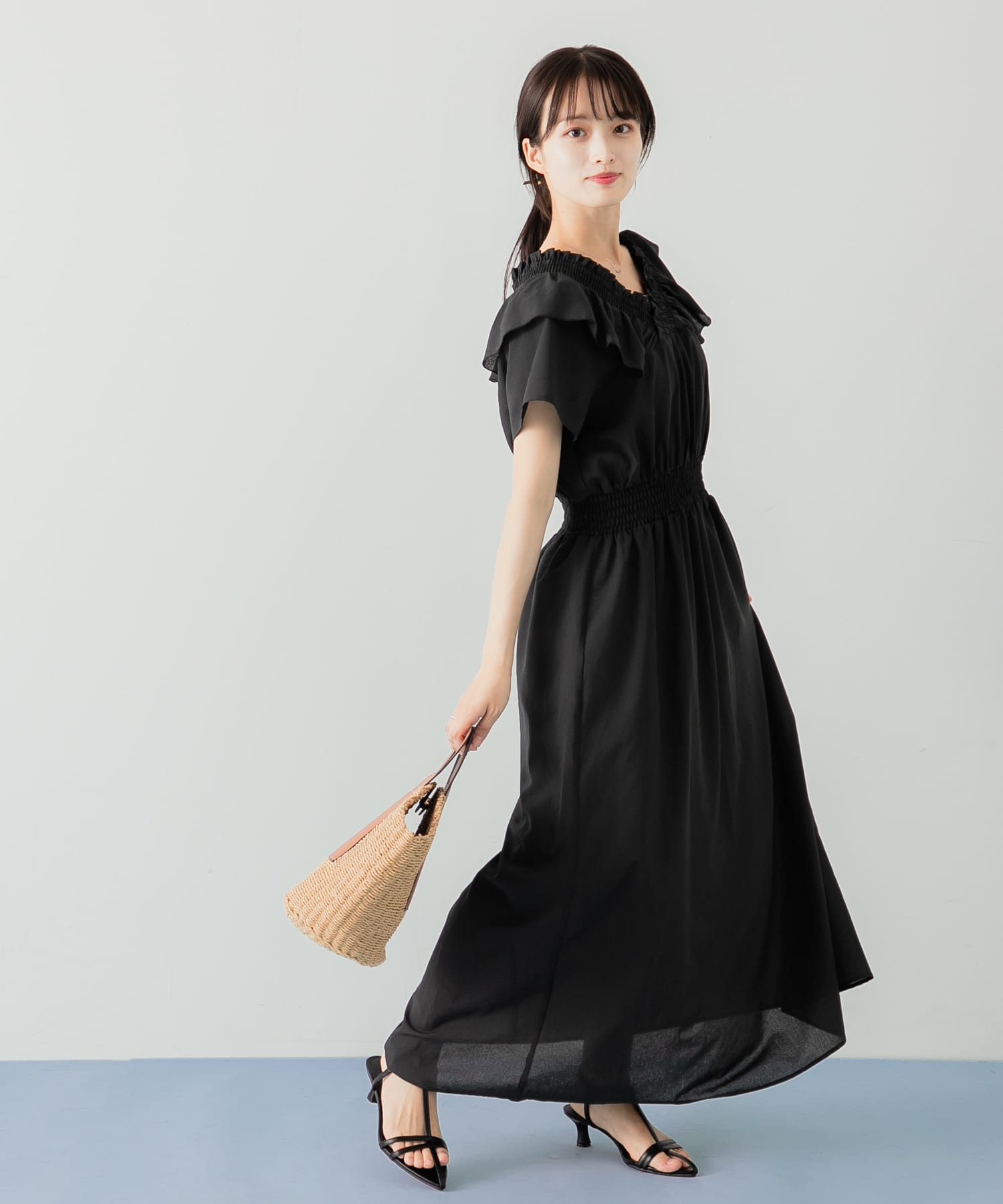 身長：155cm サイズ：one