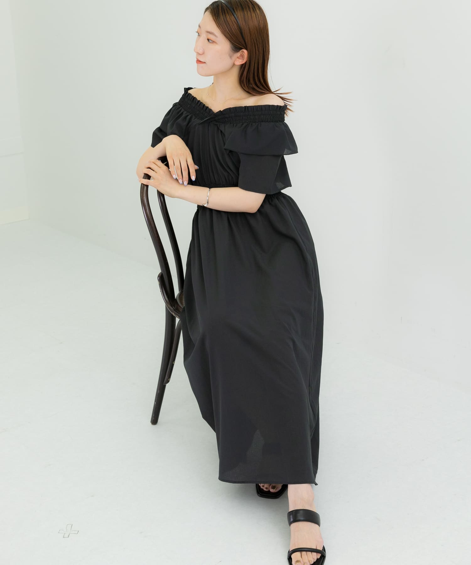 身長：166cm サイズ：one