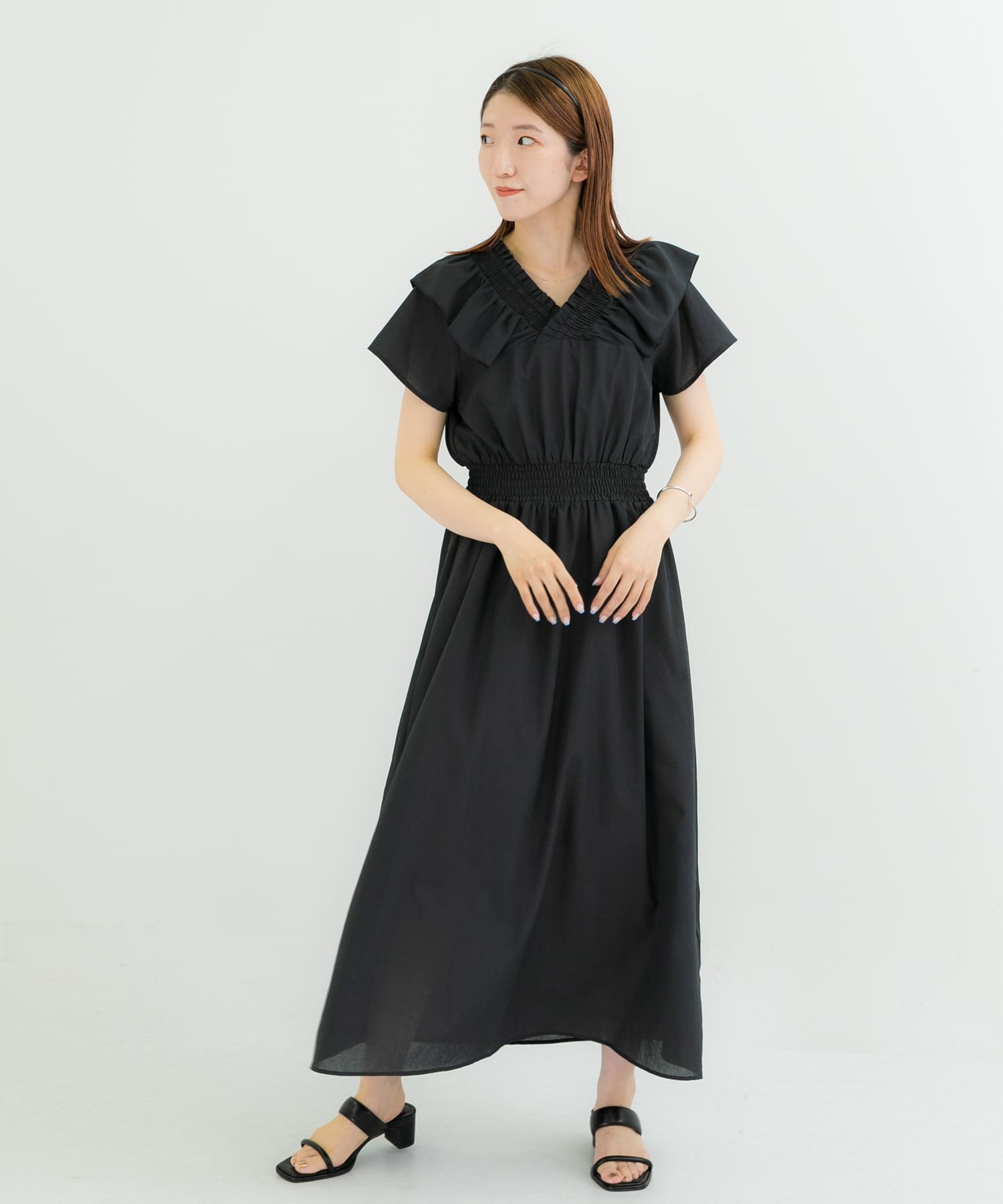 身長：166cm サイズ：one