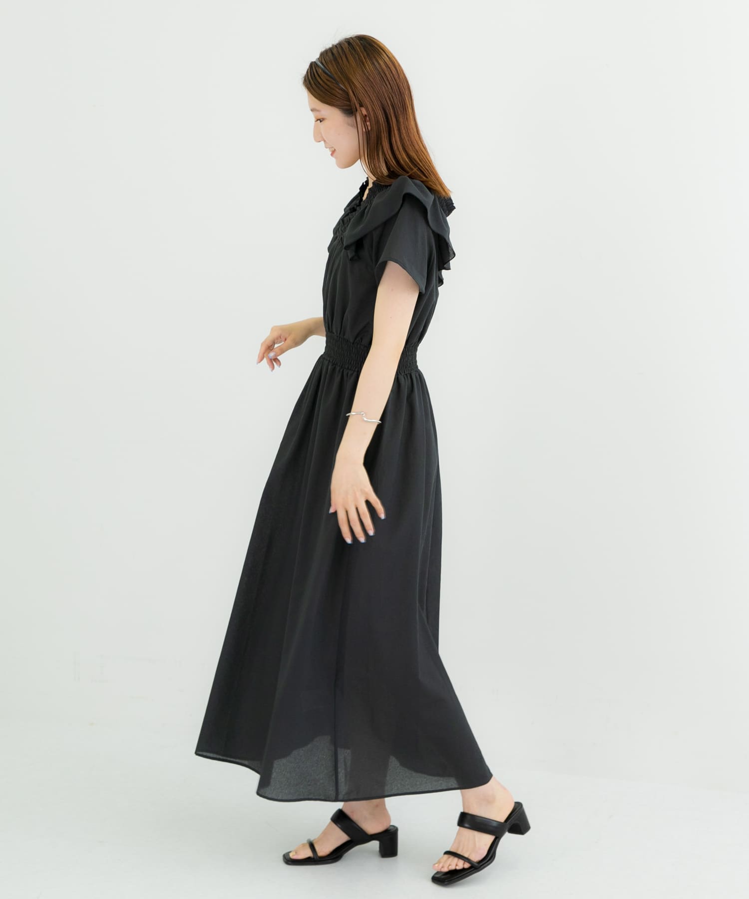 身長：166cm サイズ：one