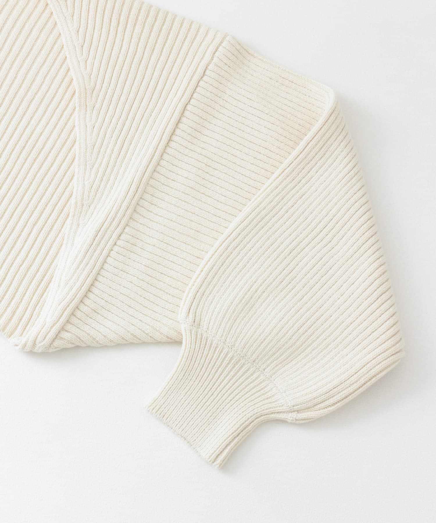 リブニットボレロ IVORY one