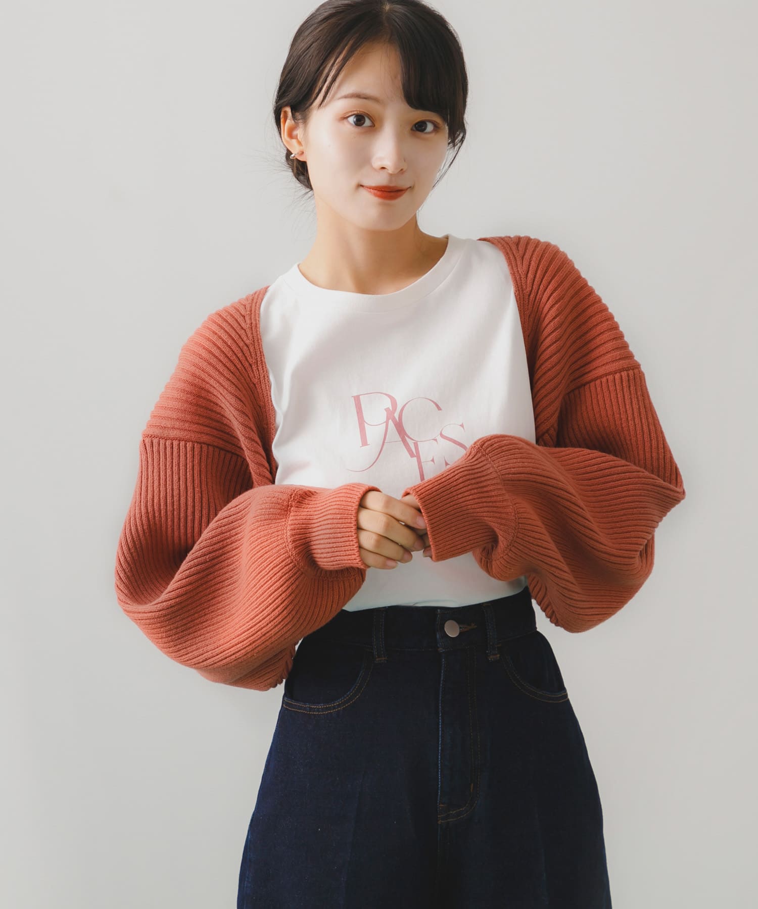 身長：155cm サイズ：one