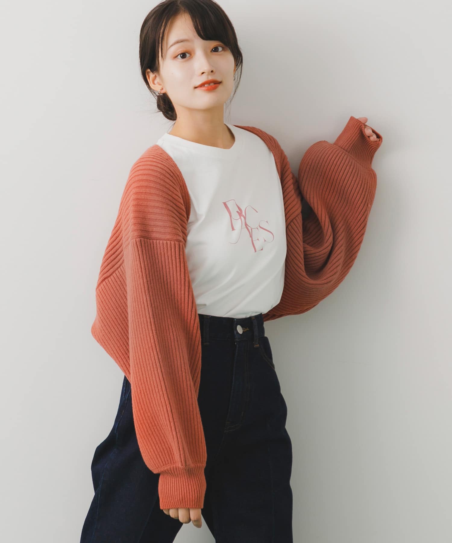 身長：155cm サイズ：one