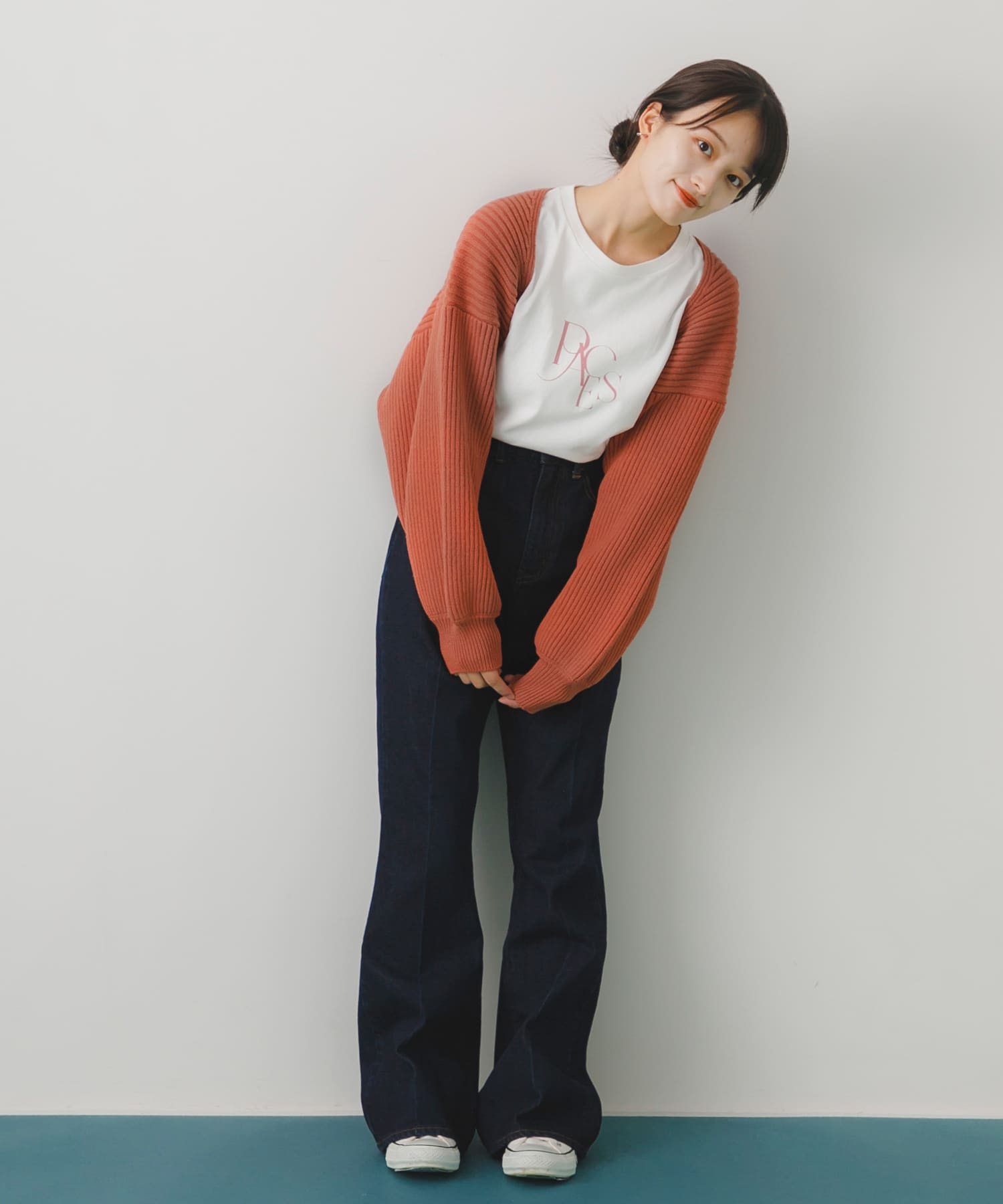 身長：155cm サイズ：one