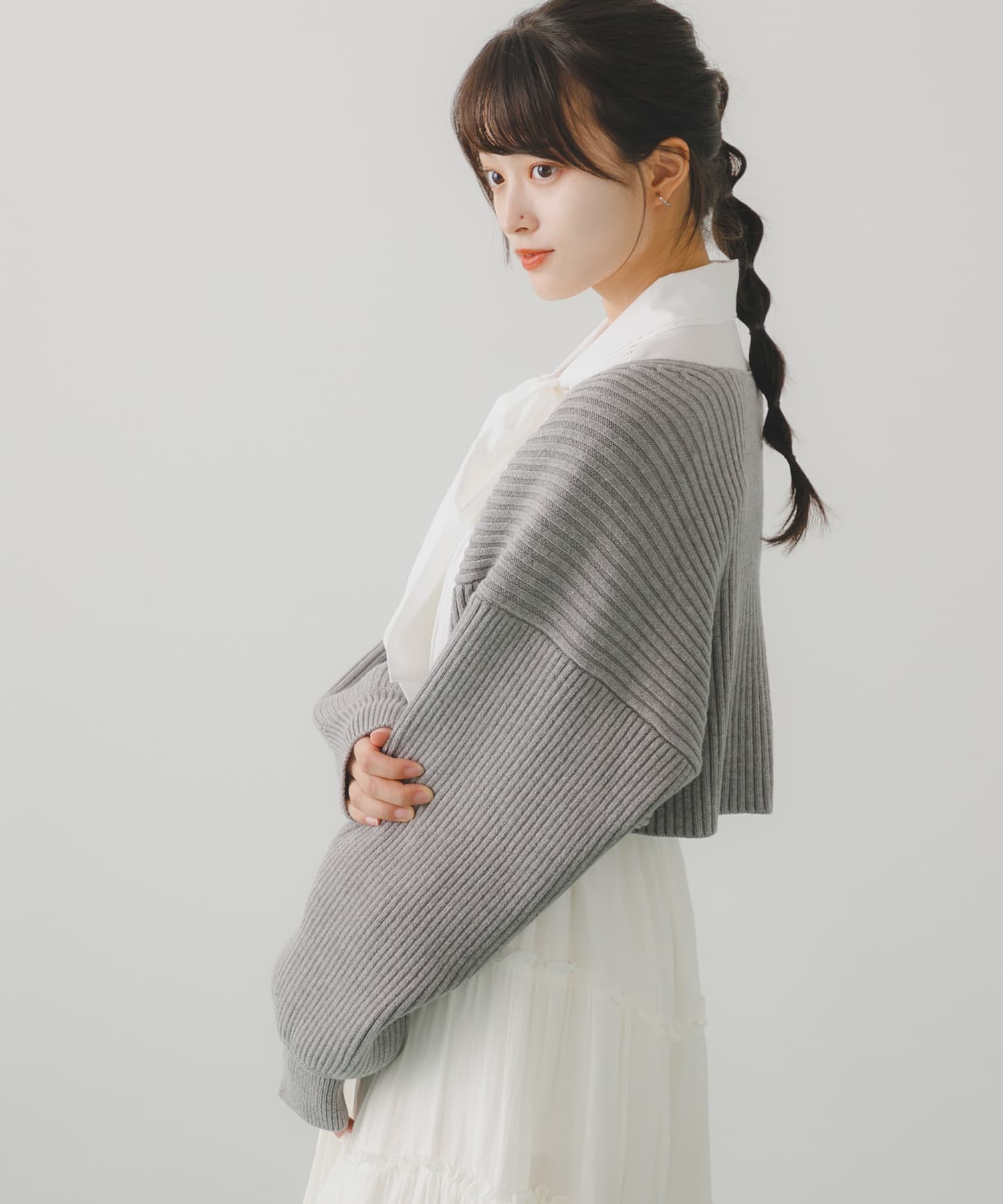 身長：155cm サイズ：one
