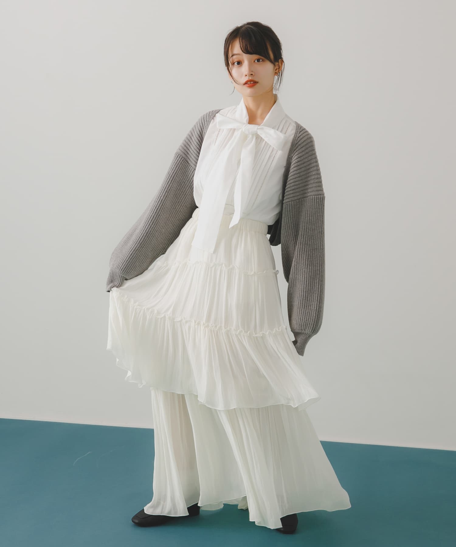 身長：155cm サイズ：one