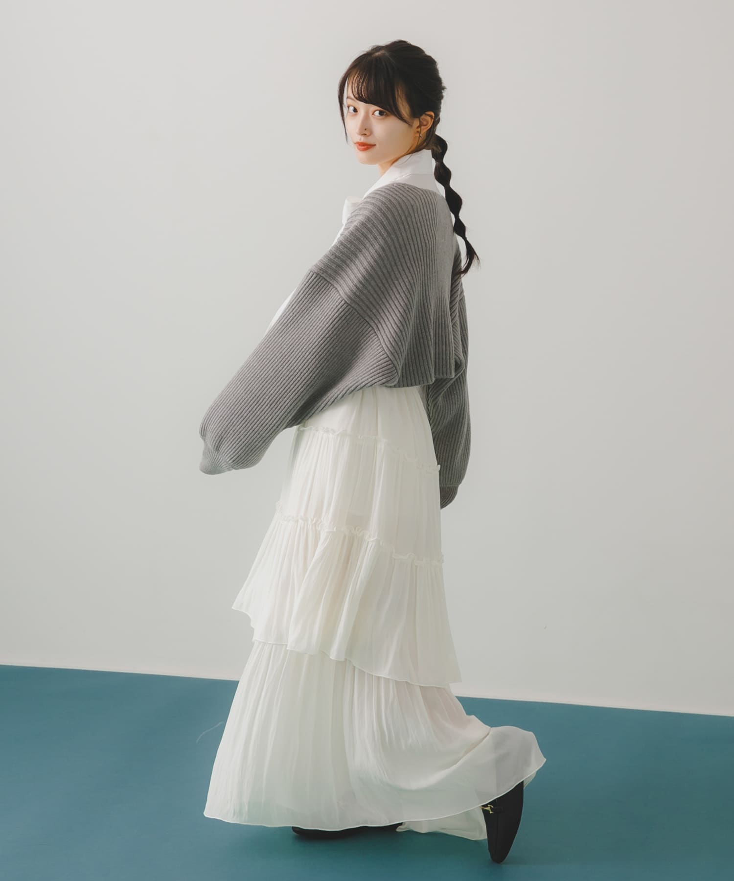 身長：155cm サイズ：one
