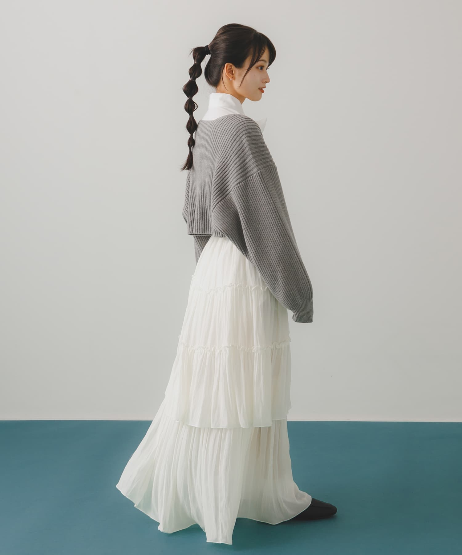 身長：155cm サイズ：one