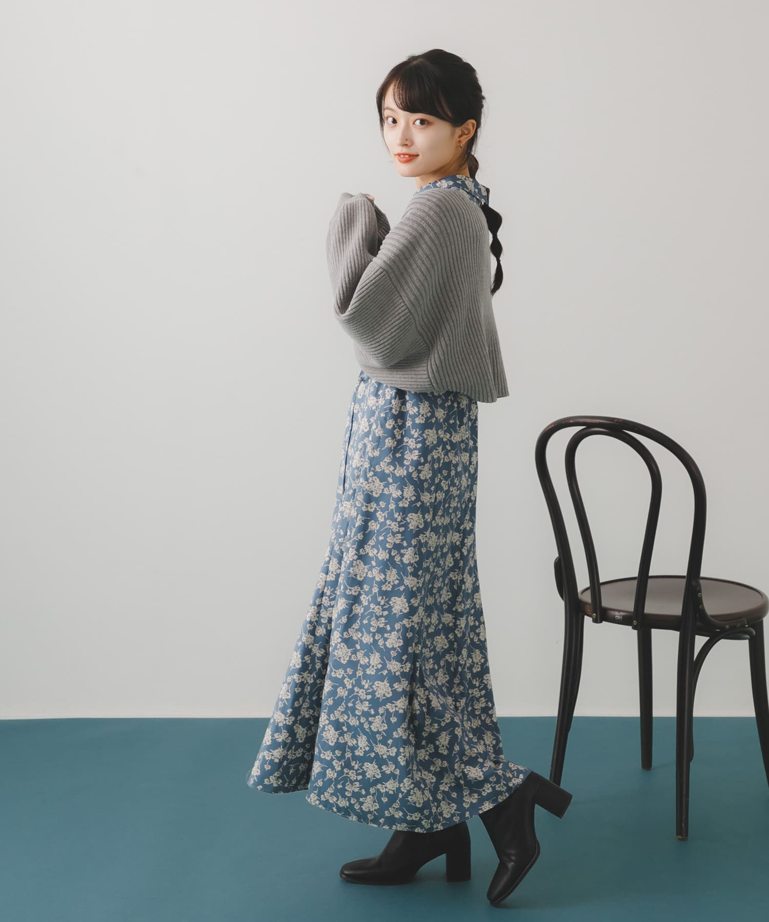 身長：155cm サイズ：one