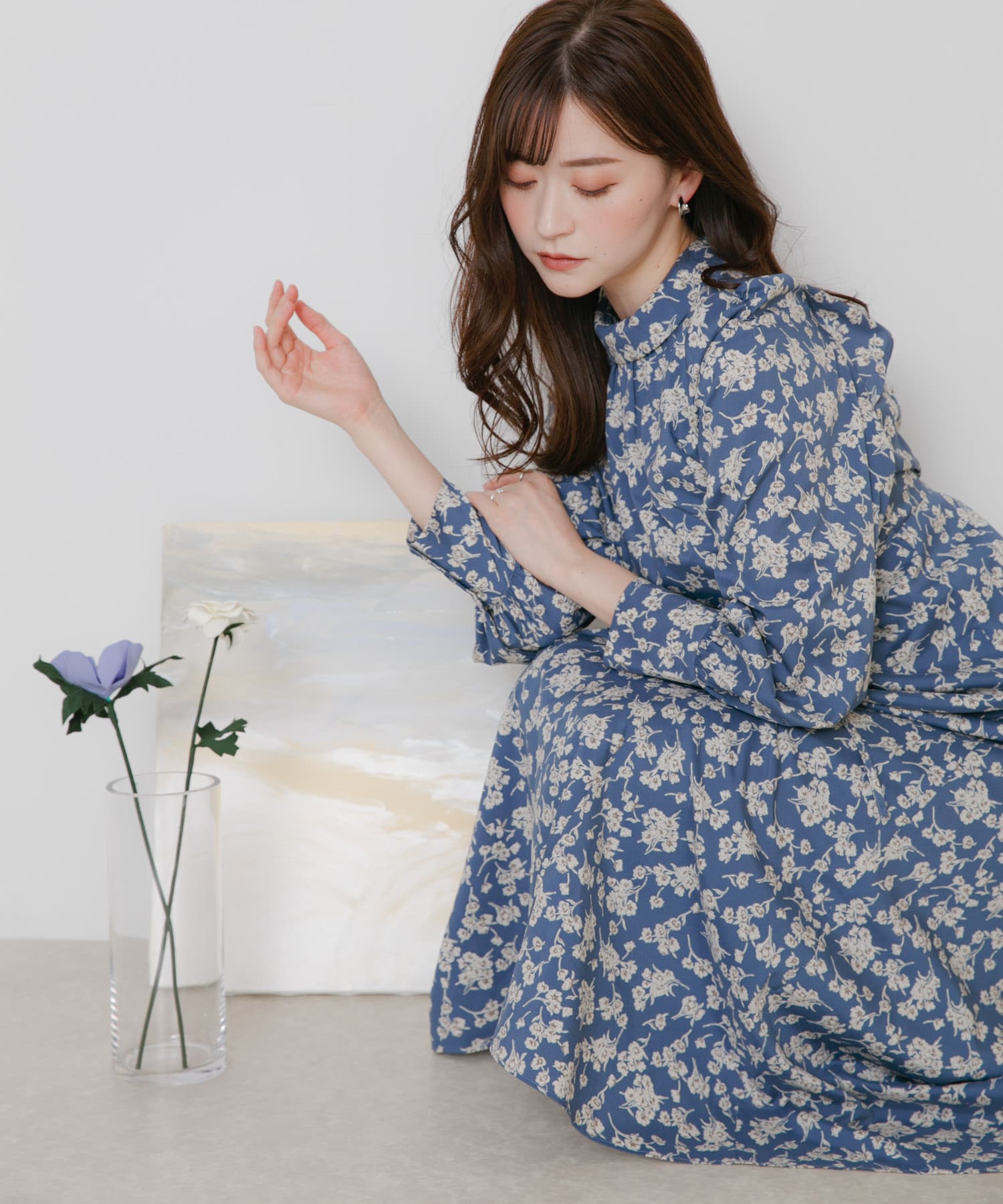 身長：160cm サイズ：one