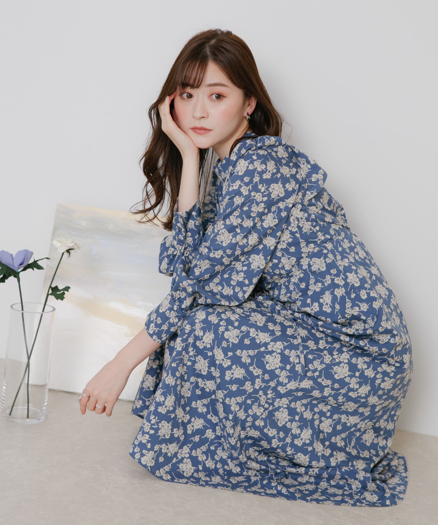 身長：160cm サイズ：one