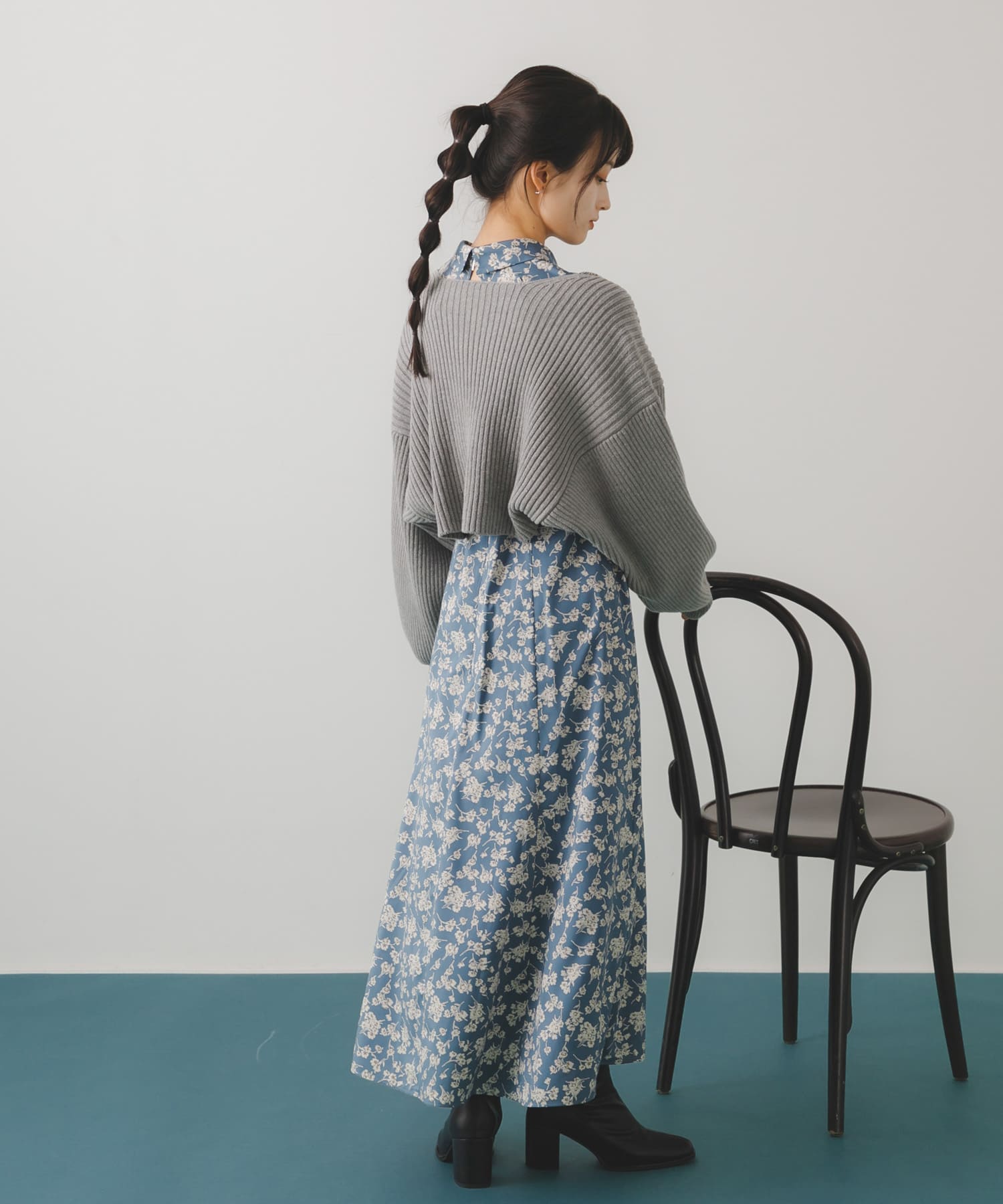 身長：155cm サイズ：one