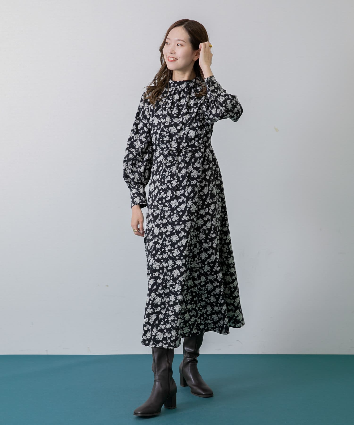 身長：166cm サイズ：one