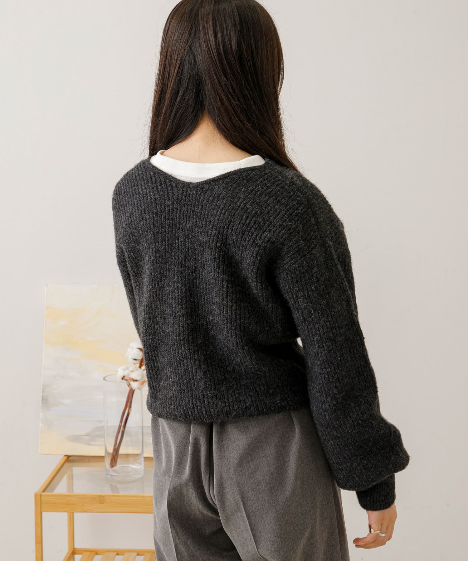 身長：155cm サイズ：one