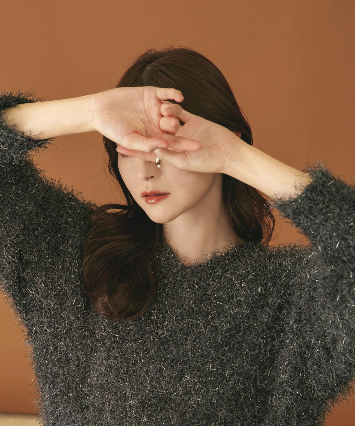 身長：160cm サイズ：one