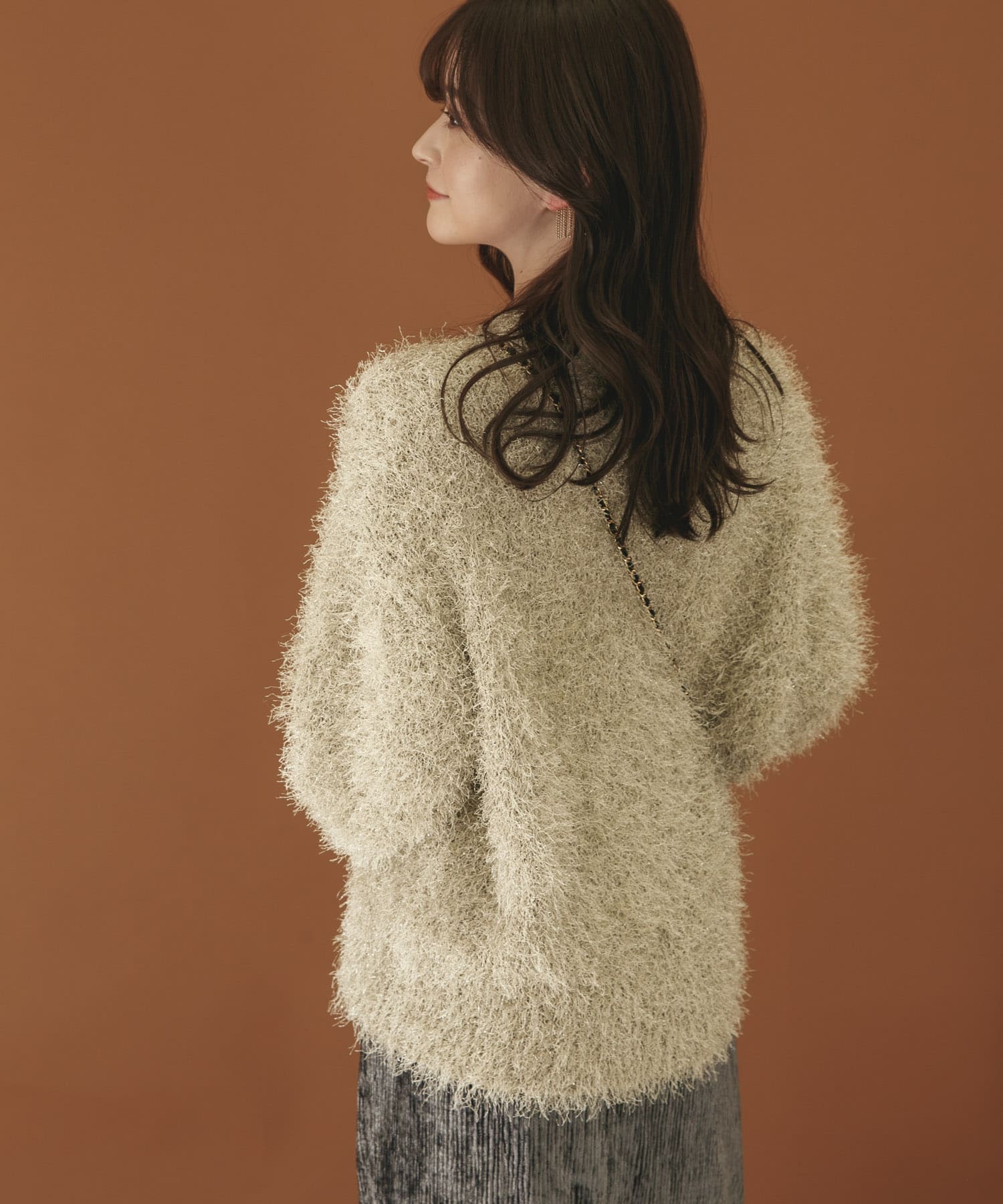 身長：160cm サイズ：one