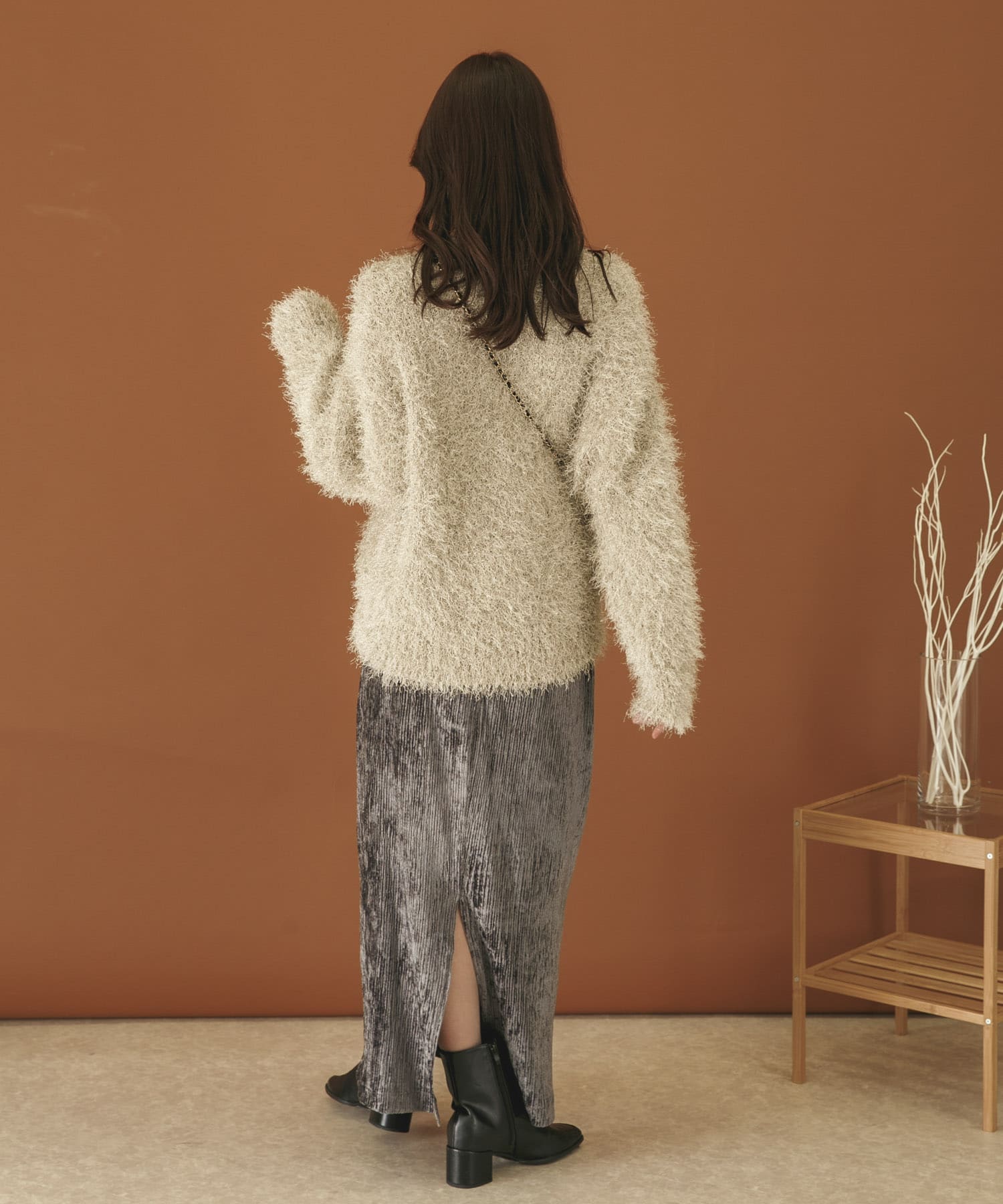 身長：160cm サイズ：one