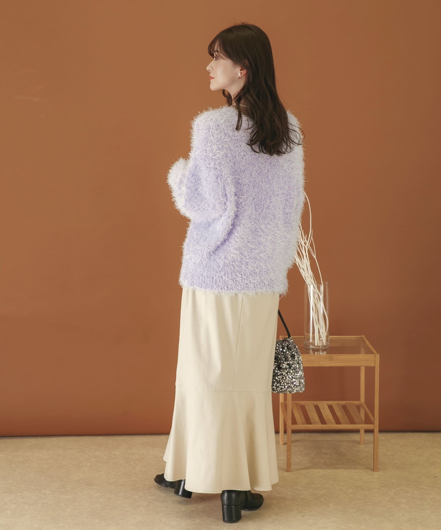 身長：160cm サイズ：one