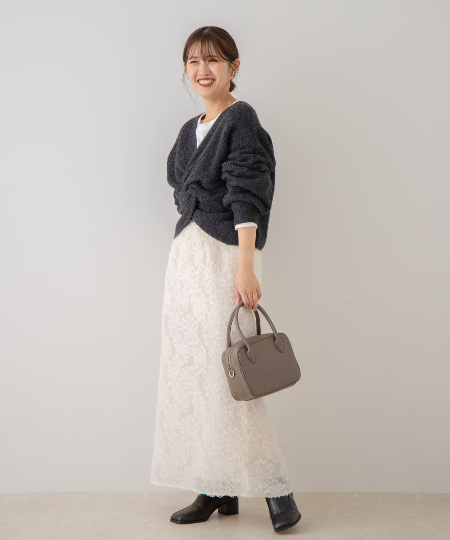身長：153cm サイズ：M