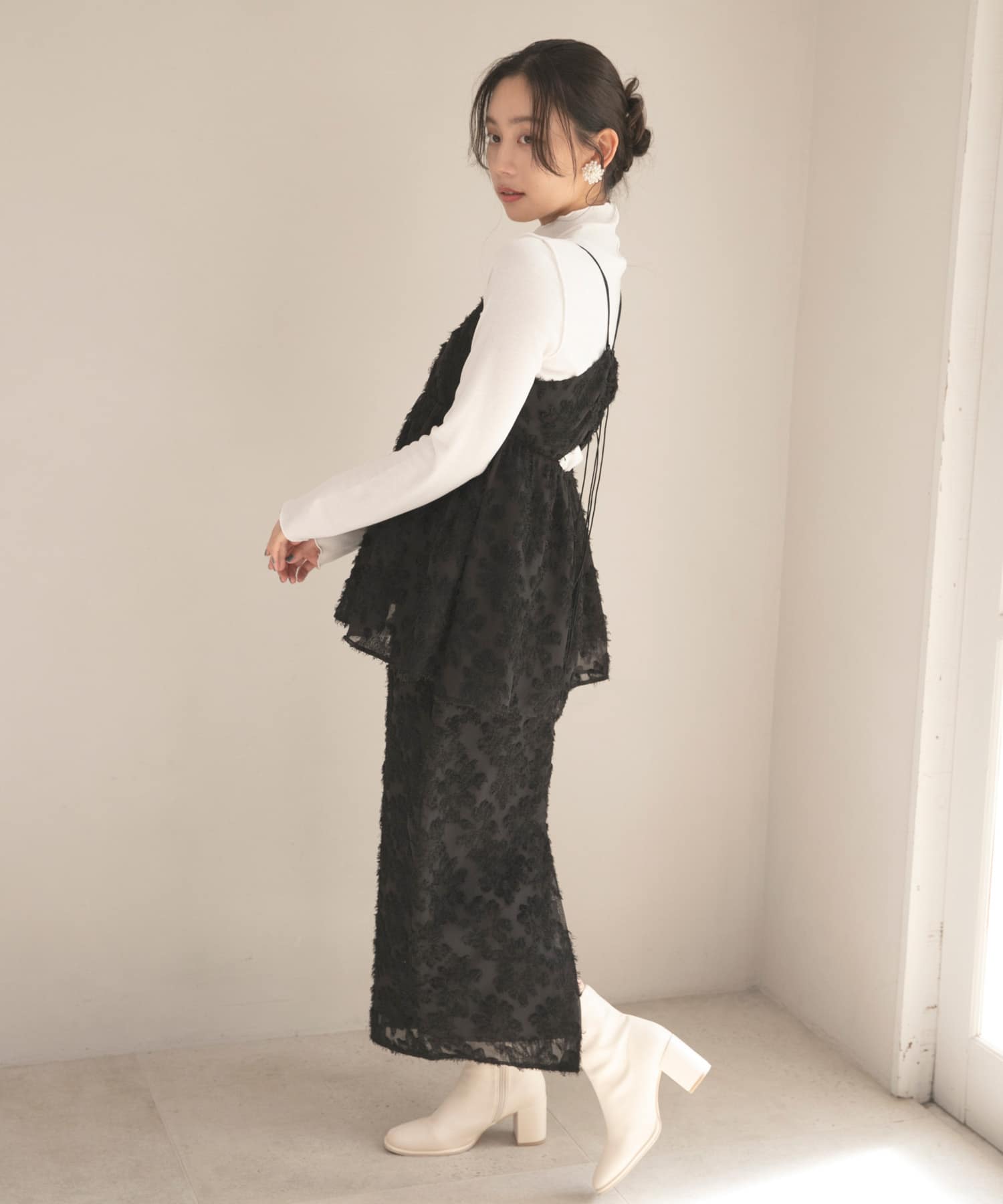 身長：162cm サイズ：one
