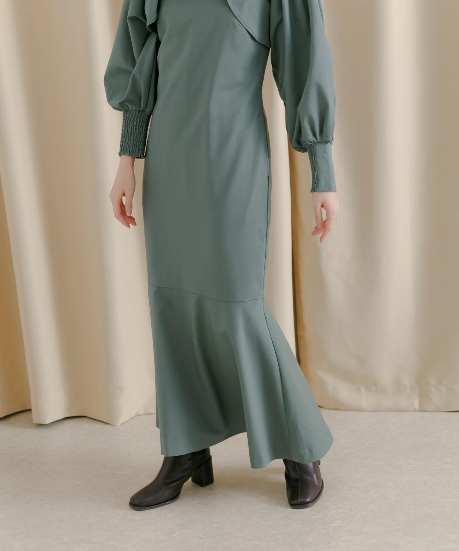 身長：160cm サイズ：one