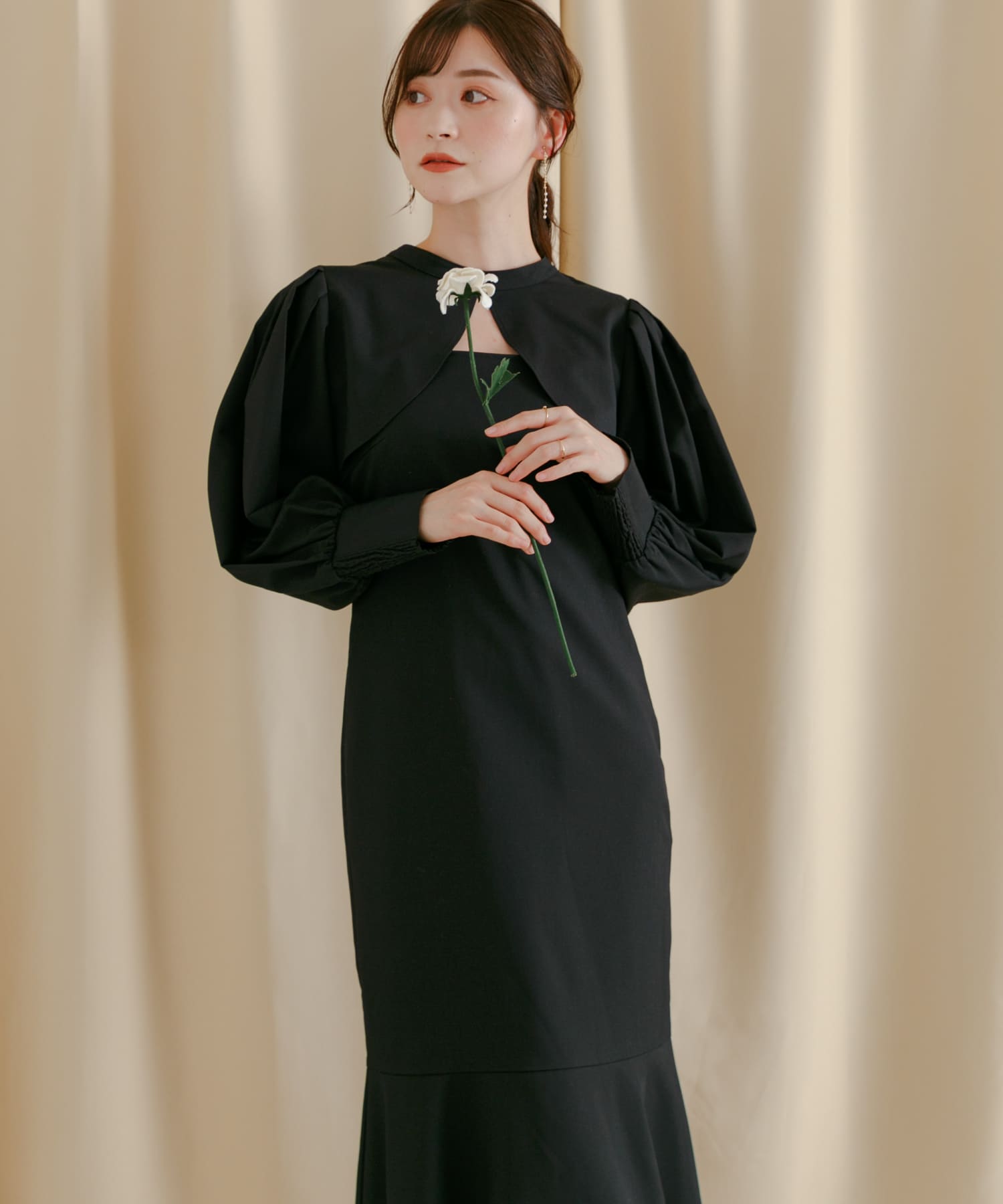 身長：160cm サイズ：one