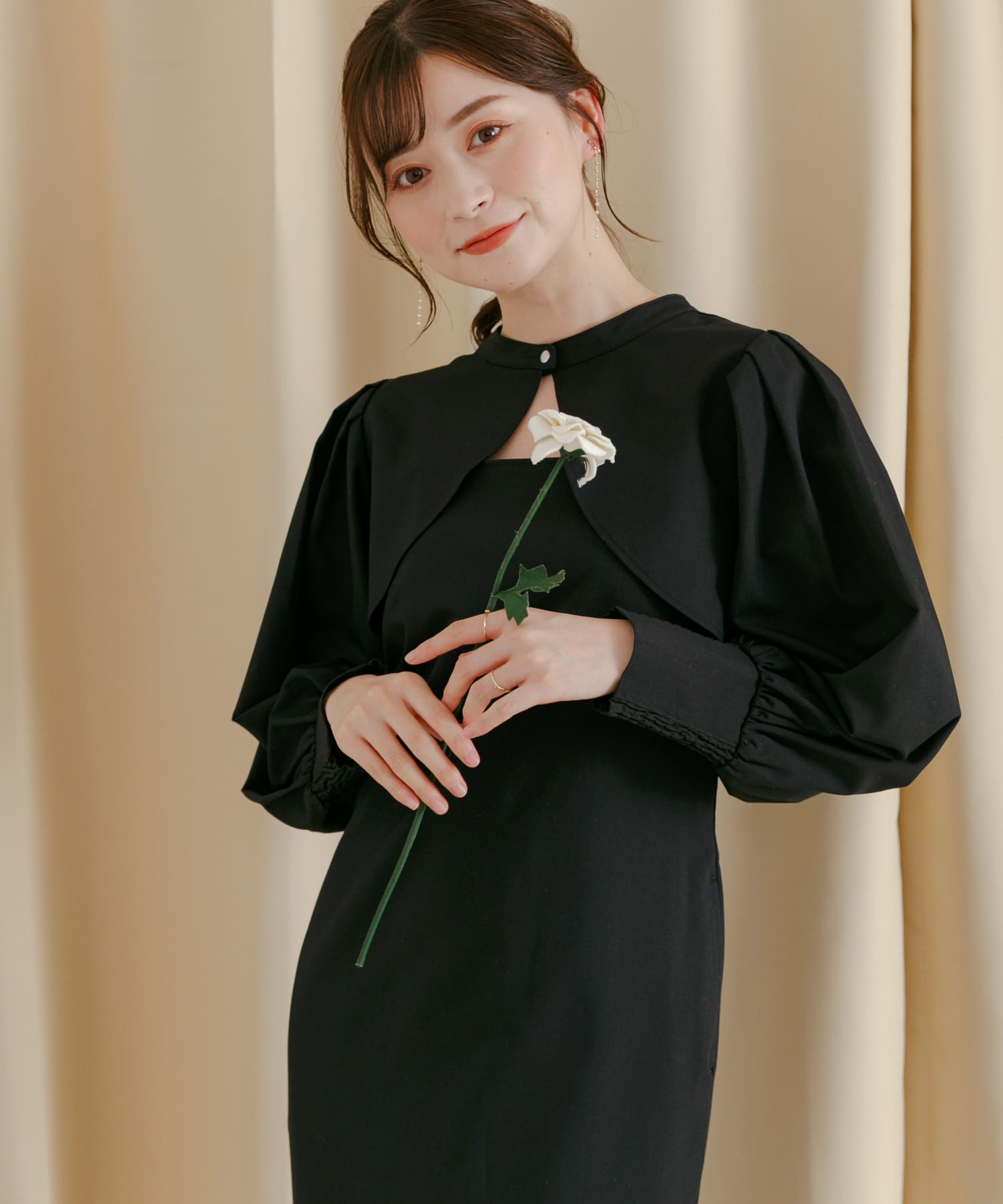 身長：160cm サイズ：one